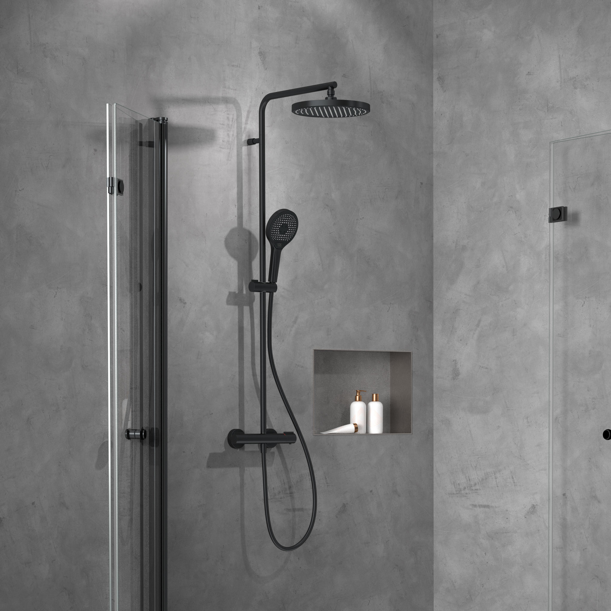 Shower-Set RS Slim Thermostat
