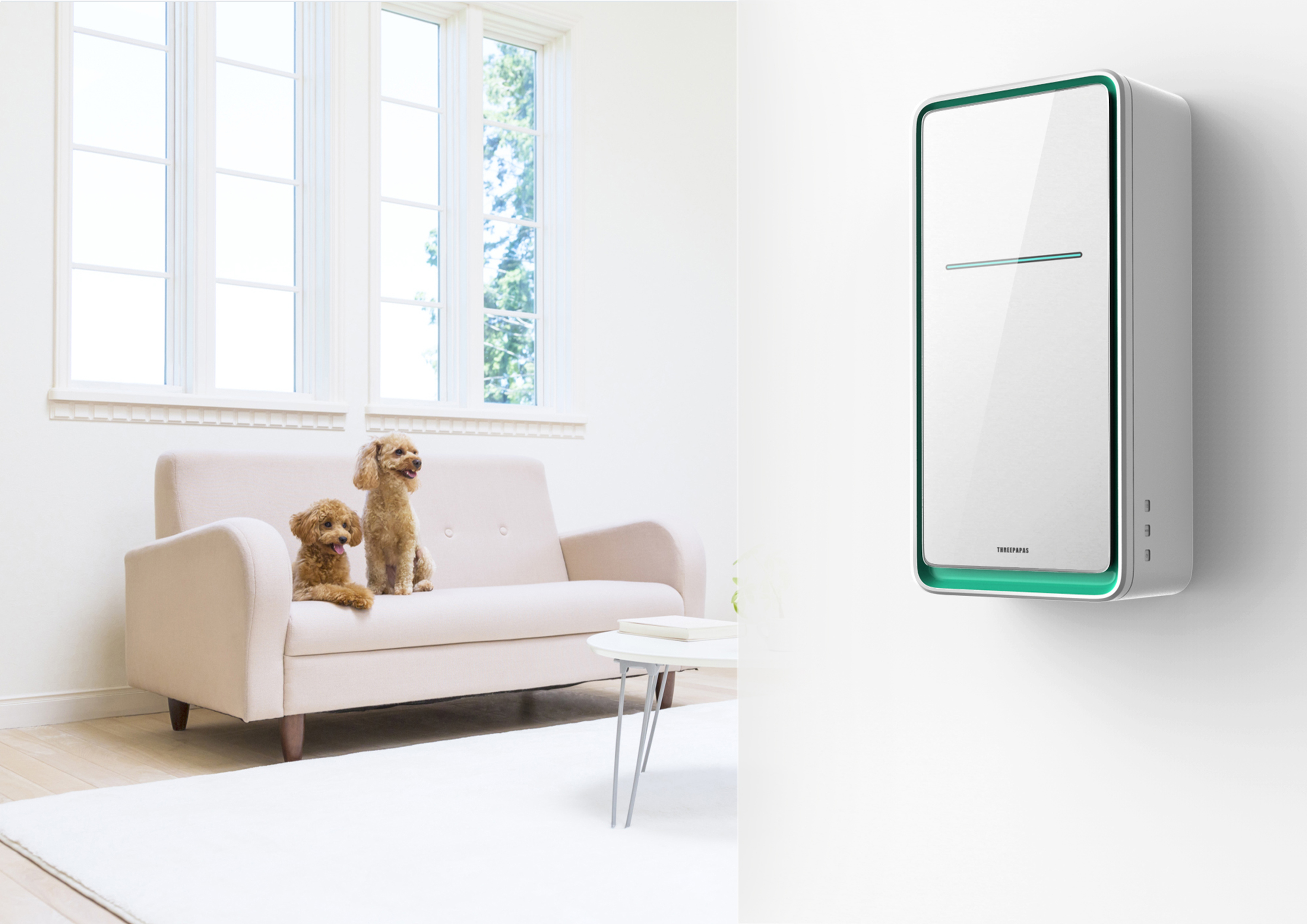 Three Papas Fresh Air Purifier