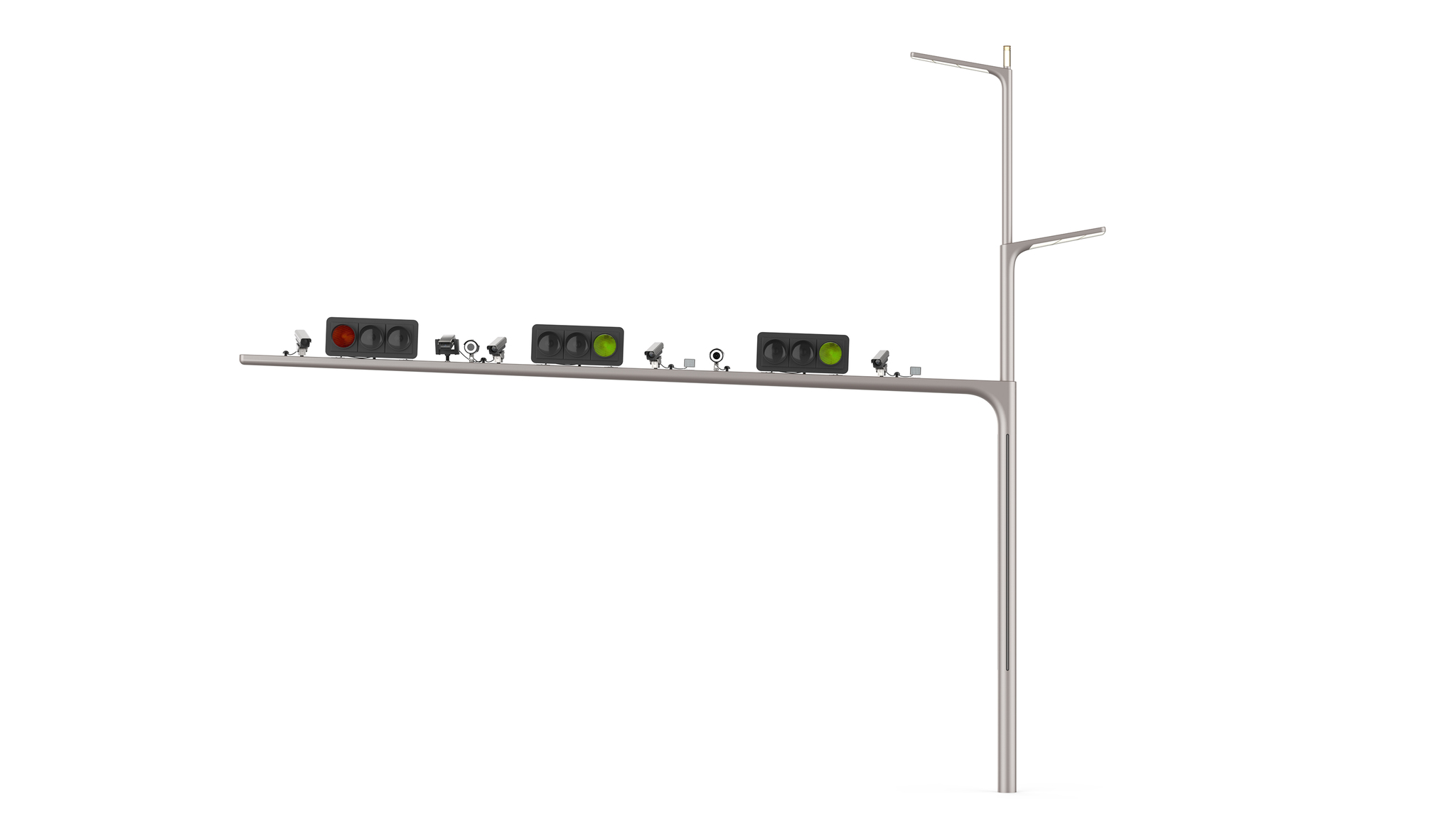 Sustainable urban solar street lighting