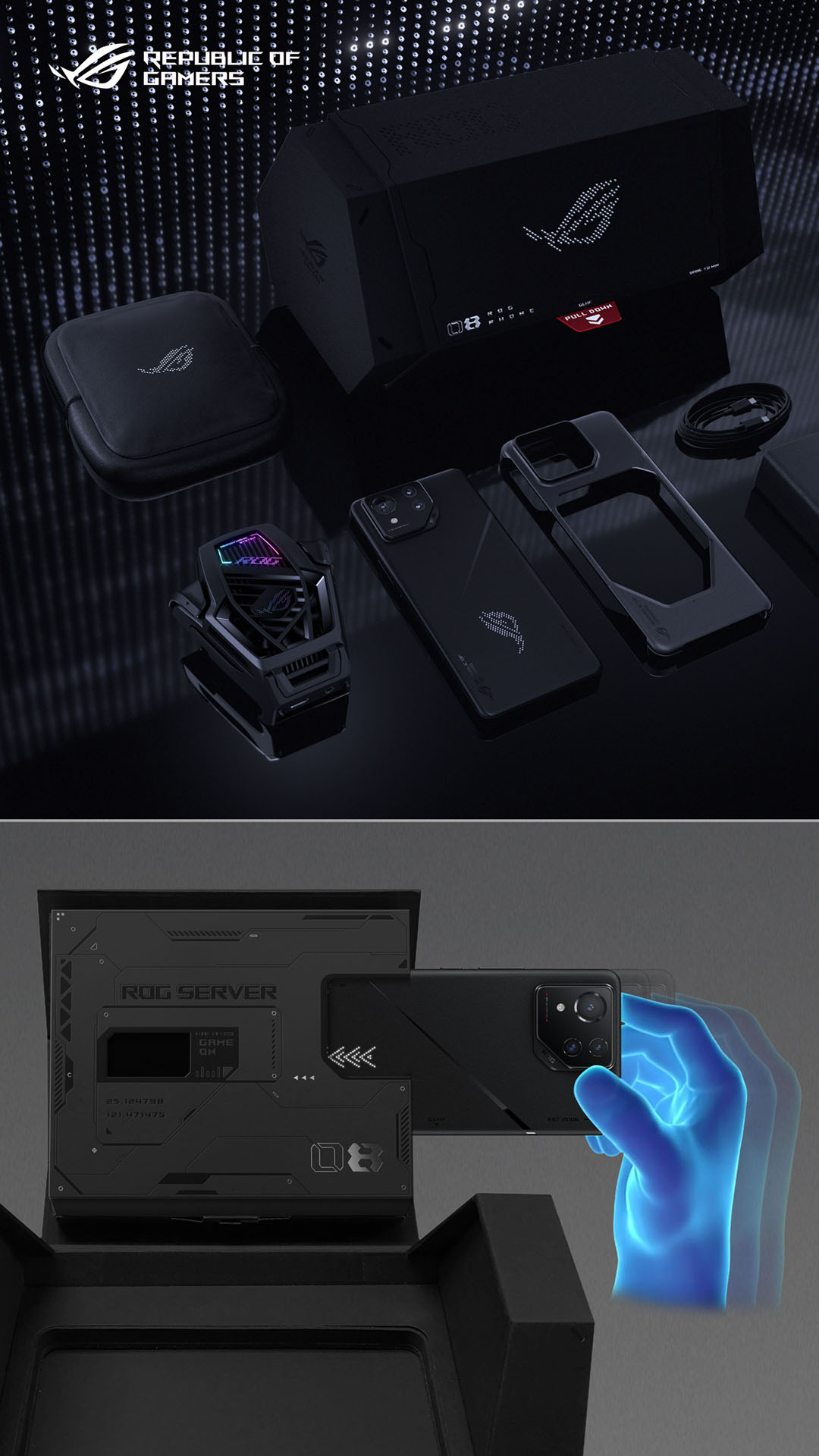 ROG Phone 8 Pro Package Design