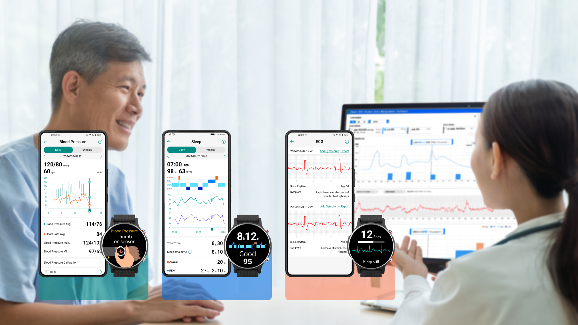 ASUS HealthConnect App & ASUS VivoWatch series