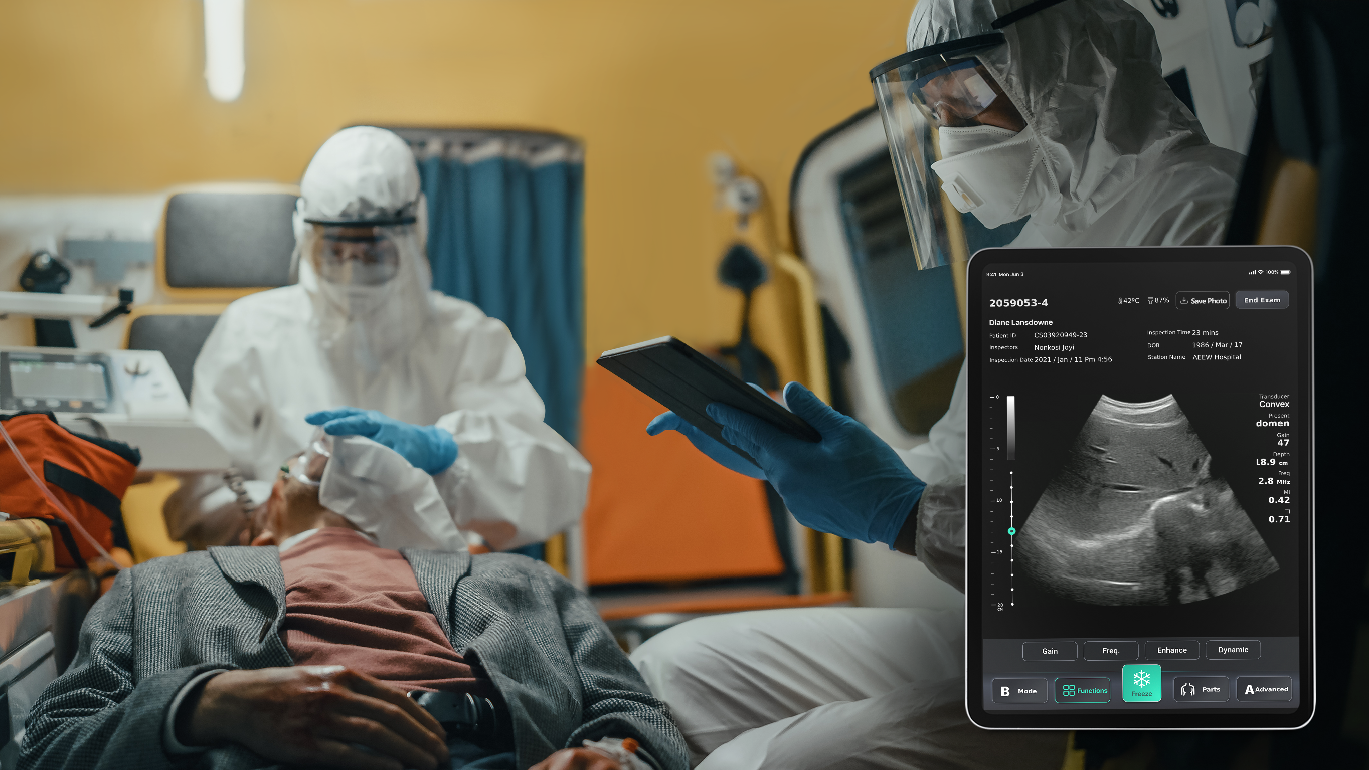 ASUS portable ultrasound solution