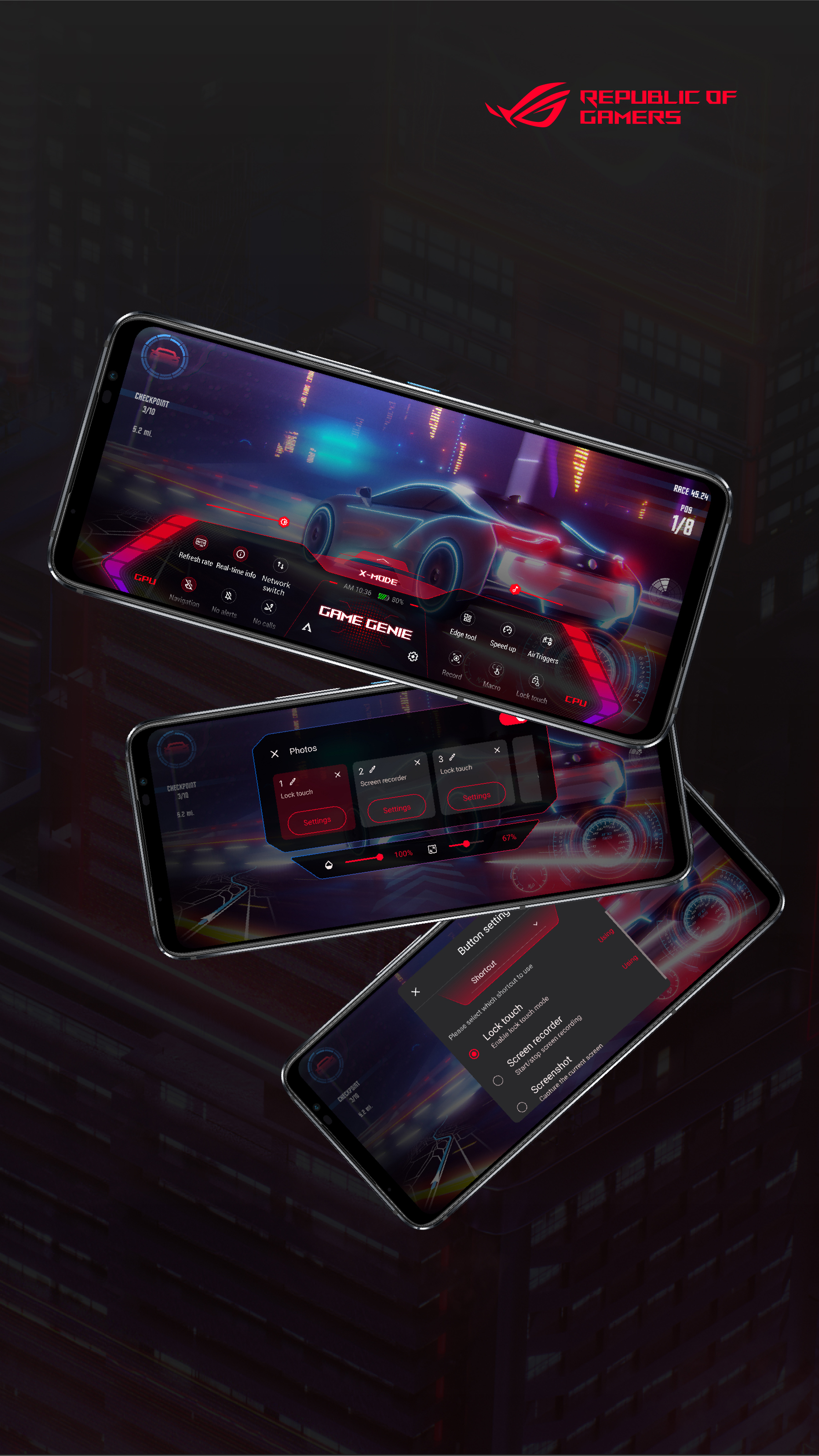 ROG Phone Gaming UX Design