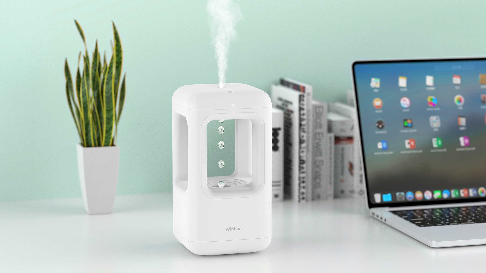 Winben Anti-gravity Water Drop Humidifier