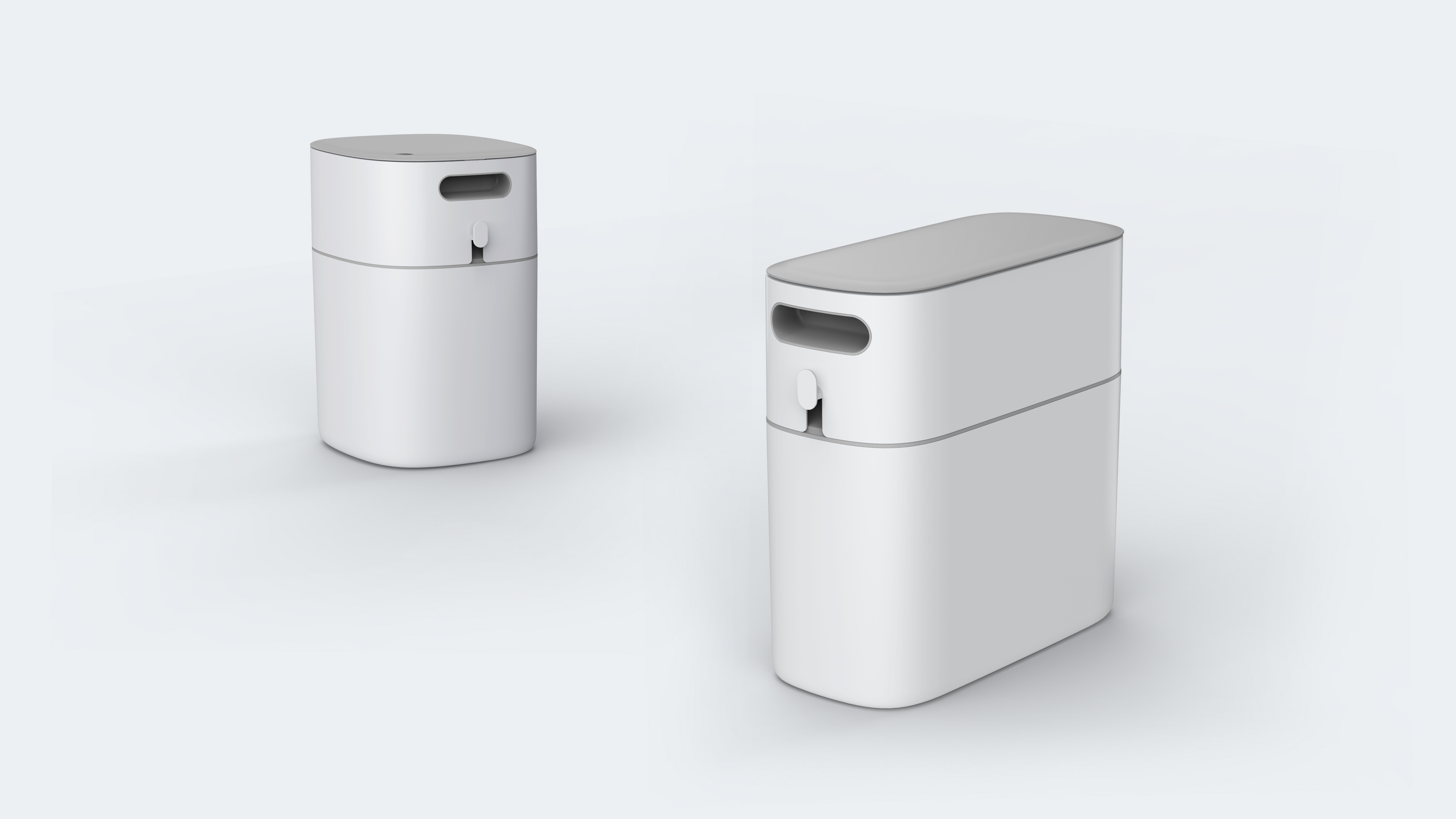 iF Design - Narrow Trash Can