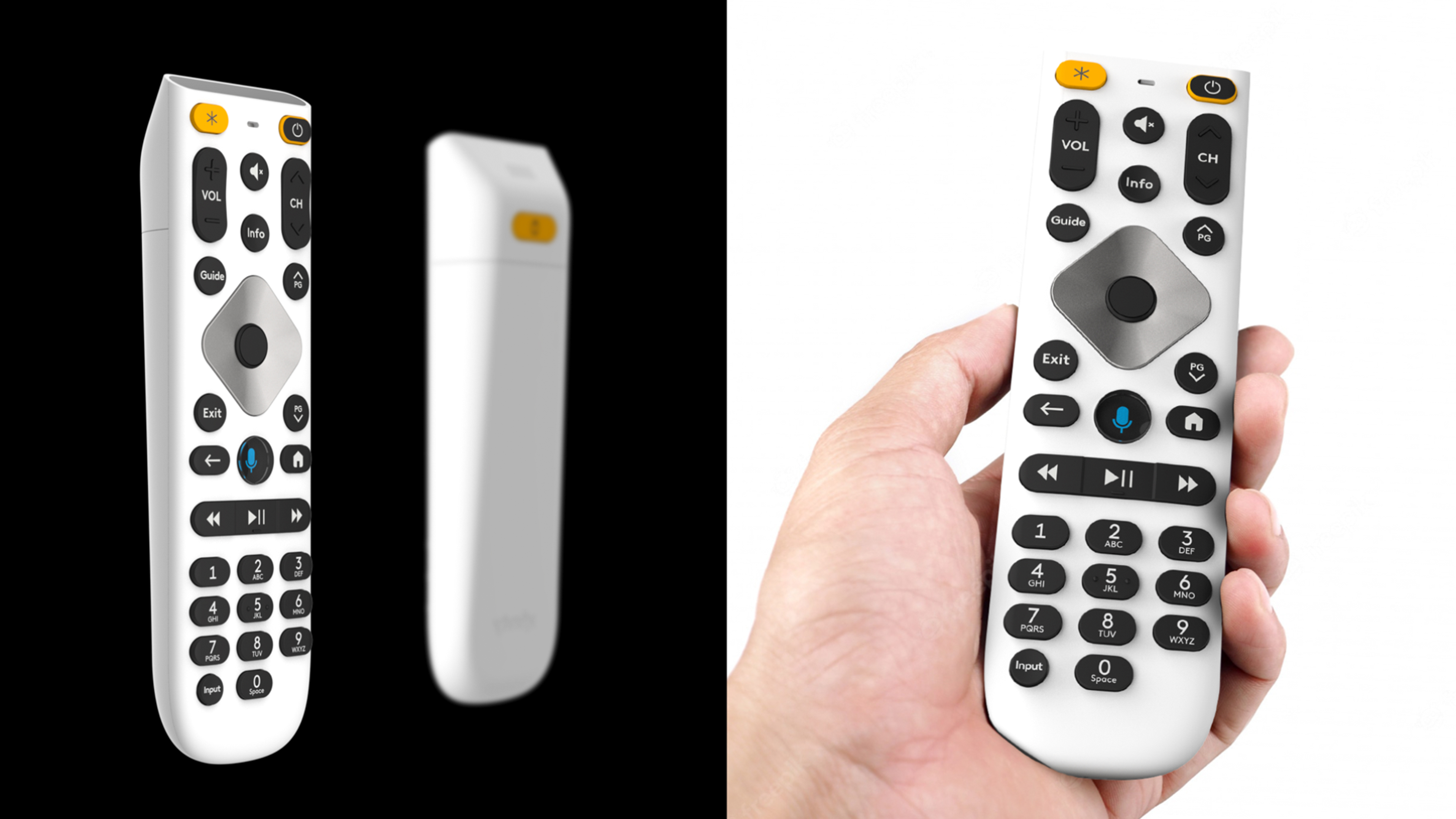 The Xfinity Large Button Voice Remote