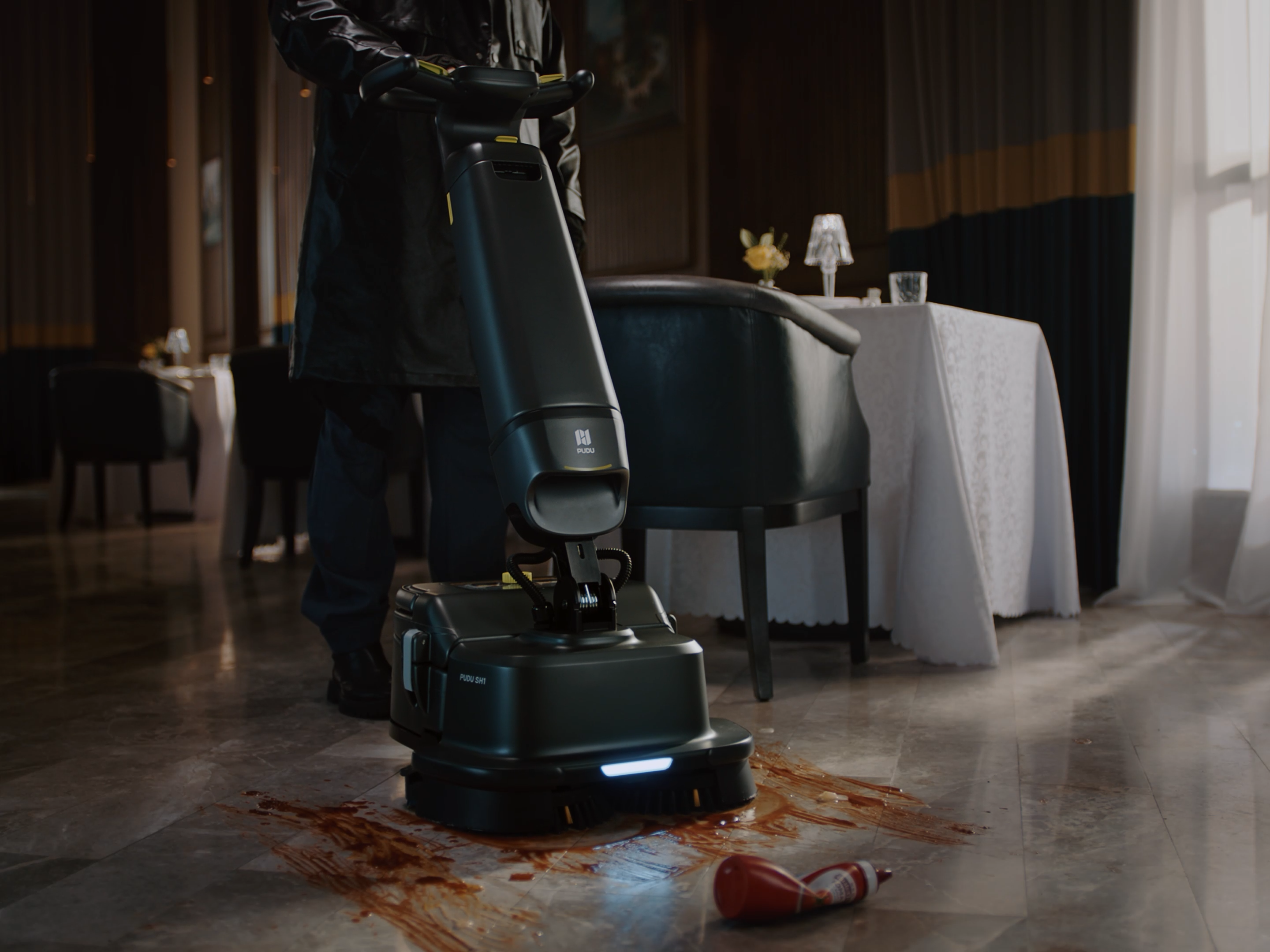 PUDU SH1-Smart Upright Scrubber Dryer