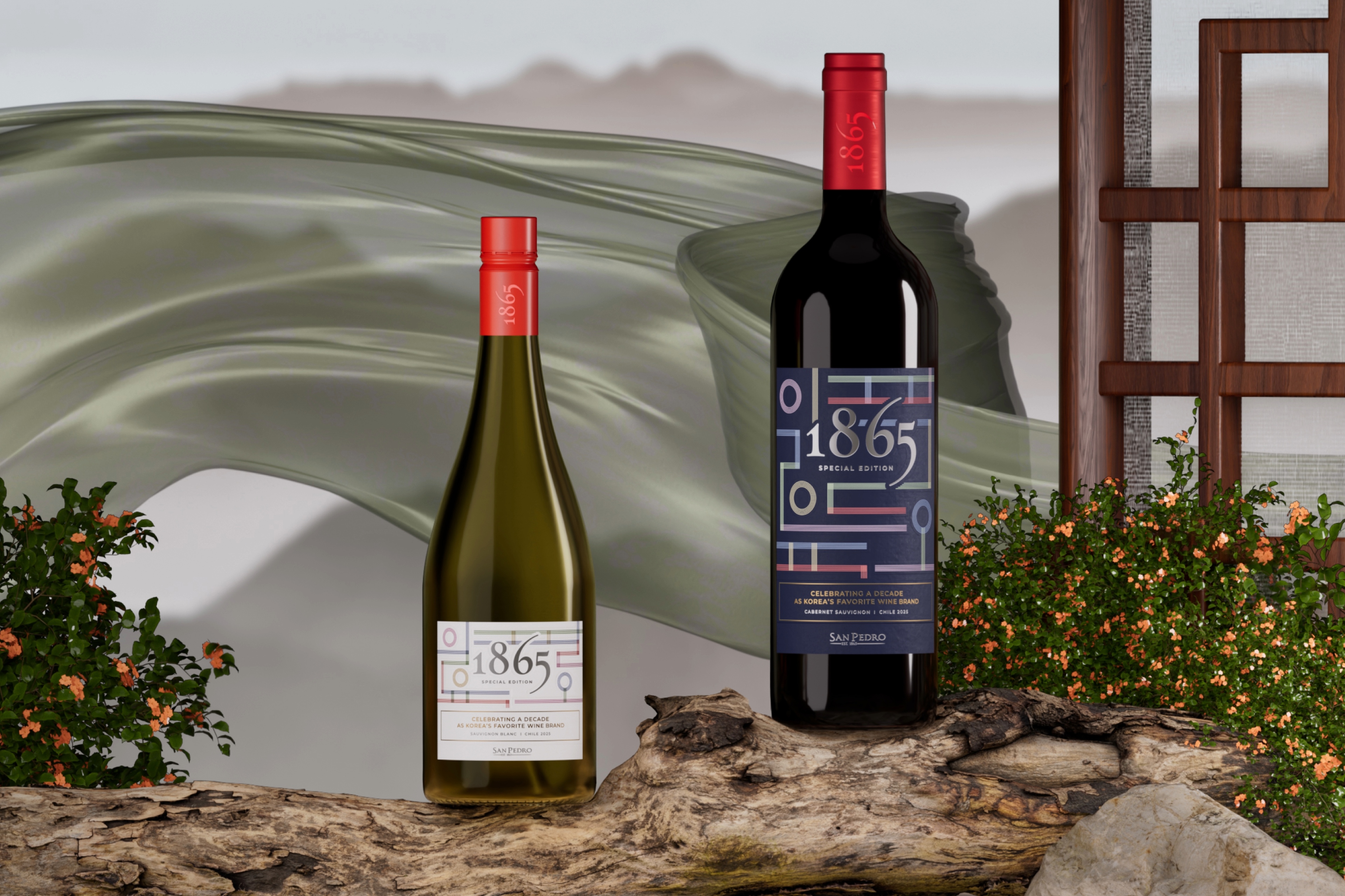 1865 Wine Limited Edition Label & Motion Design