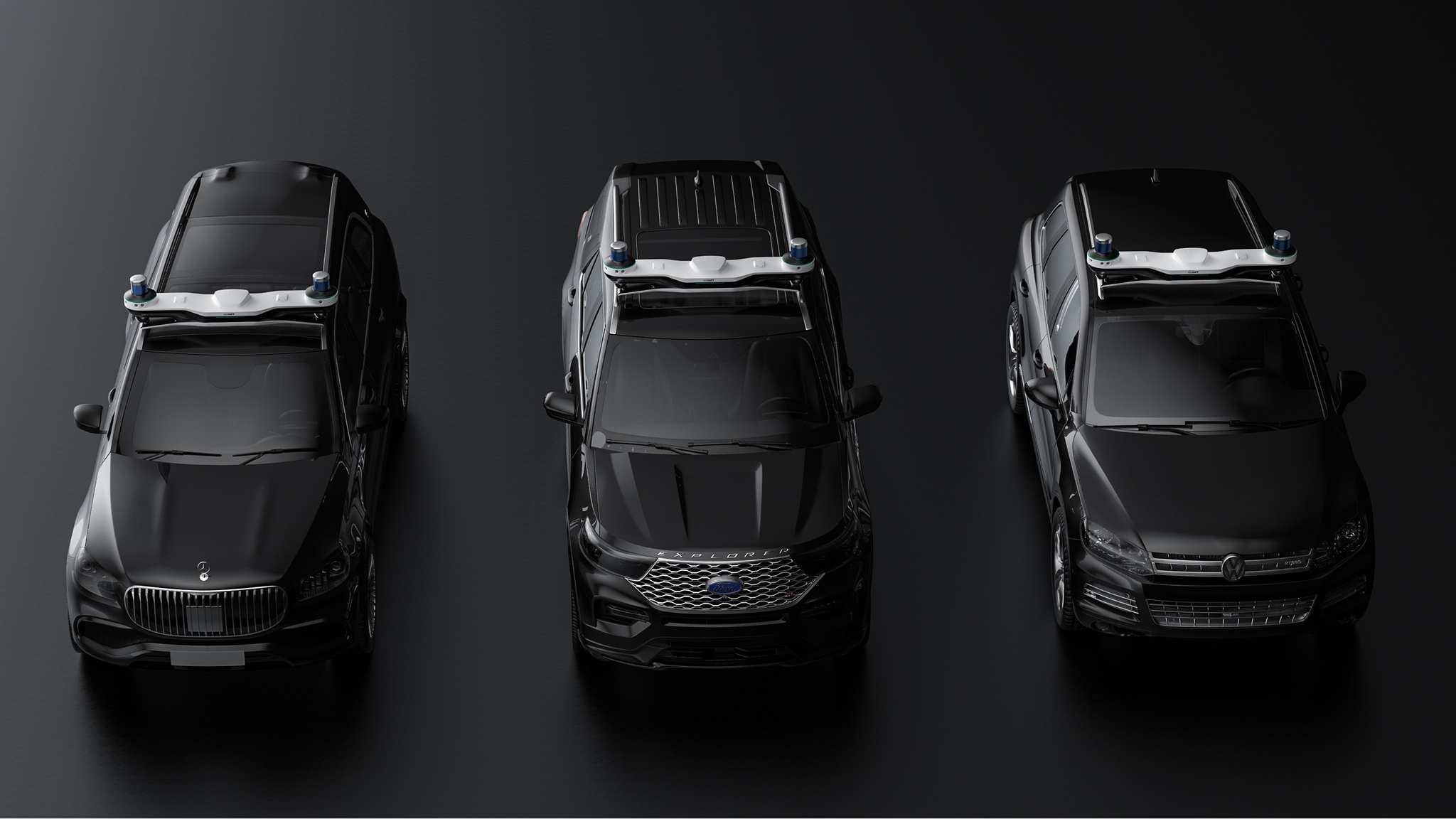 Driven-by-QCraft multi-sensor fusion suite(Gen 4)