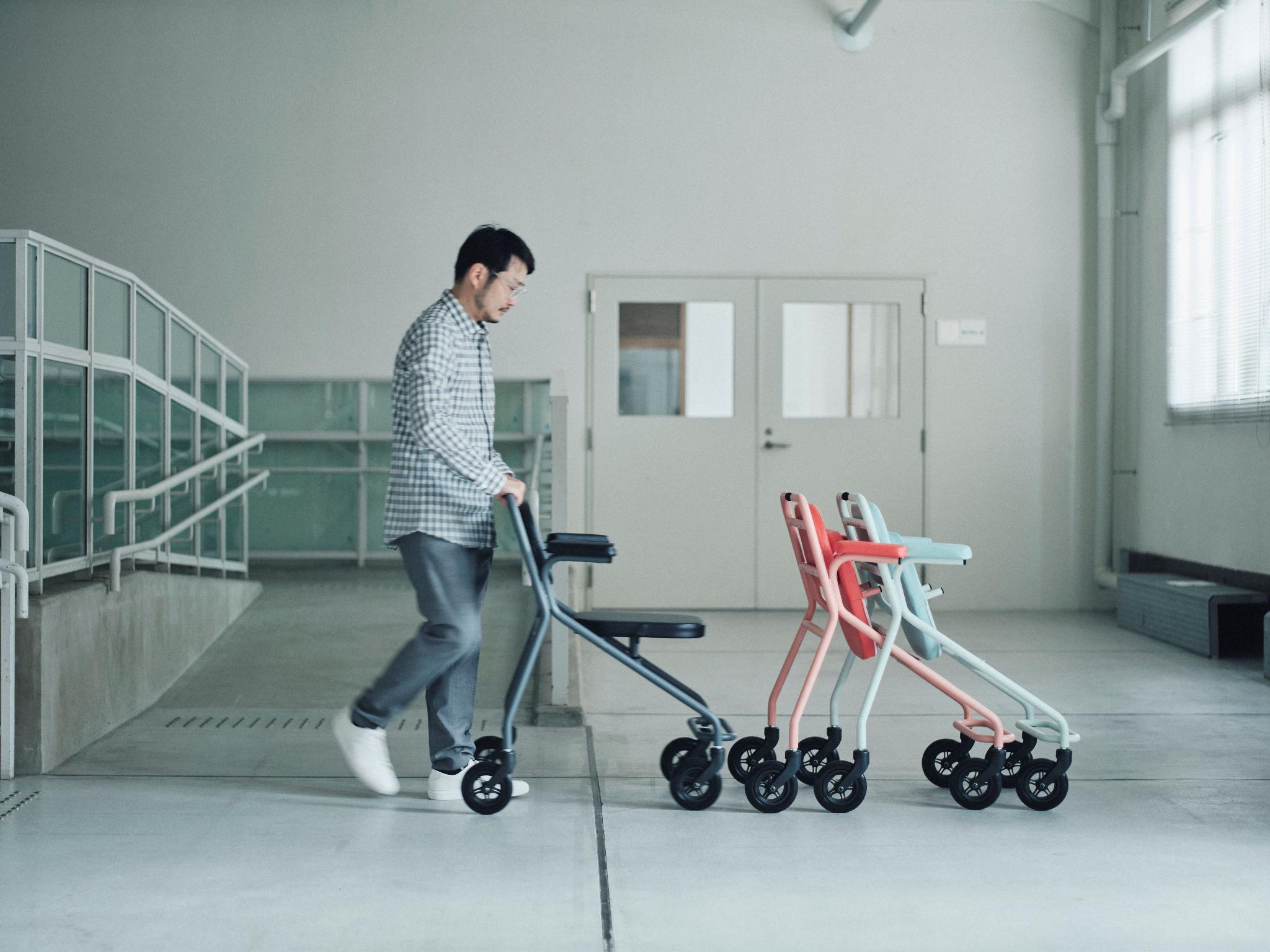 Stackable Wheelchair ver.2 by Adachi Clinic Kobe