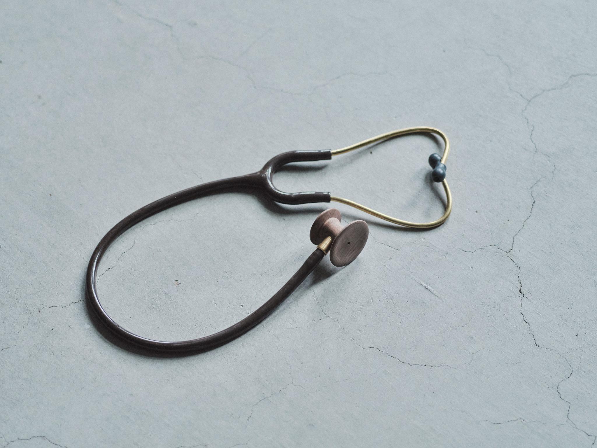 Wooden Stethoscope Classic By Adachi Clinic Kobe