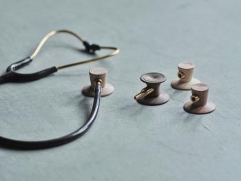 Wooden Stethoscope Classic By Adachi Clinic Kobe