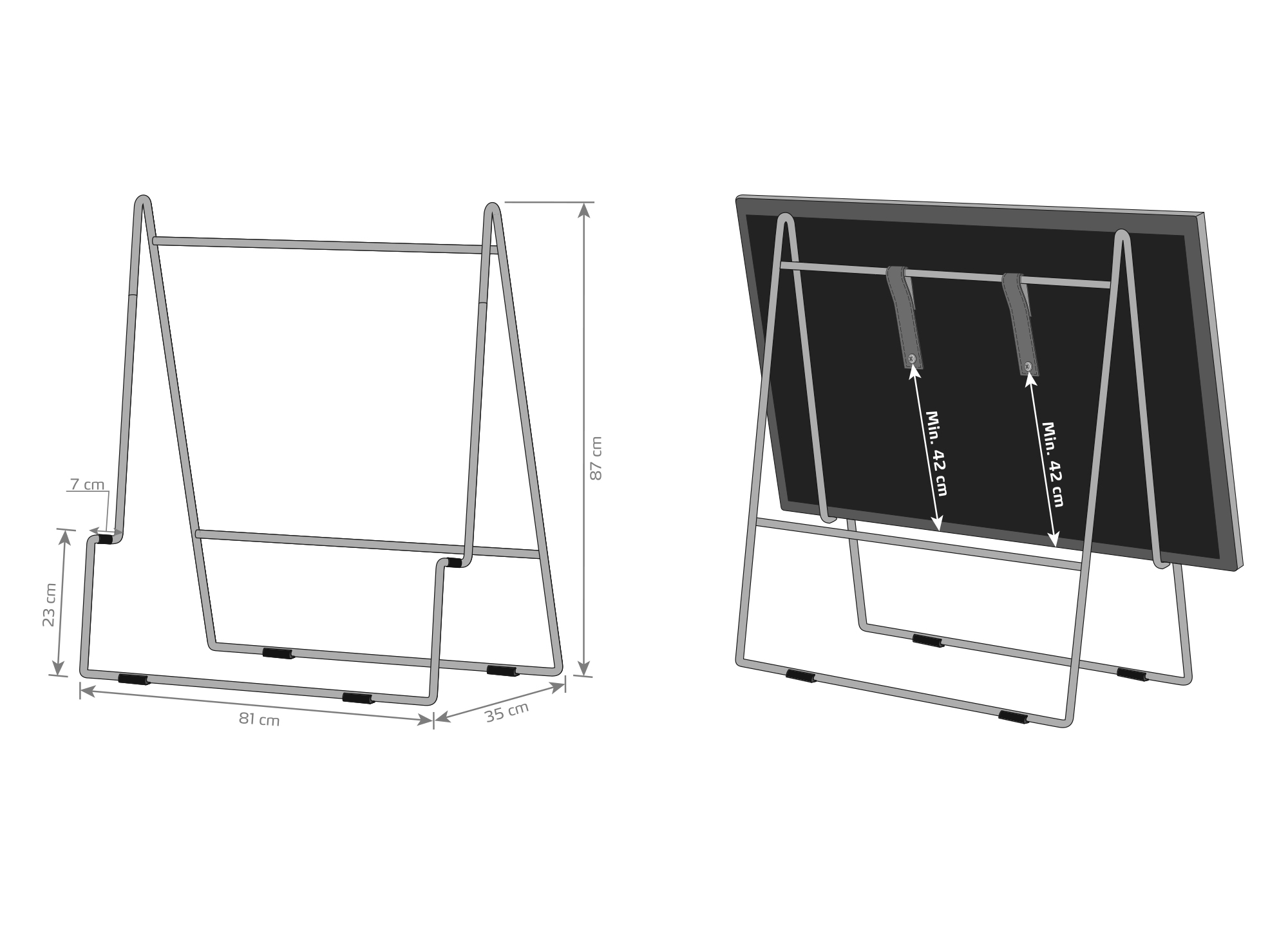 Carry TV stand