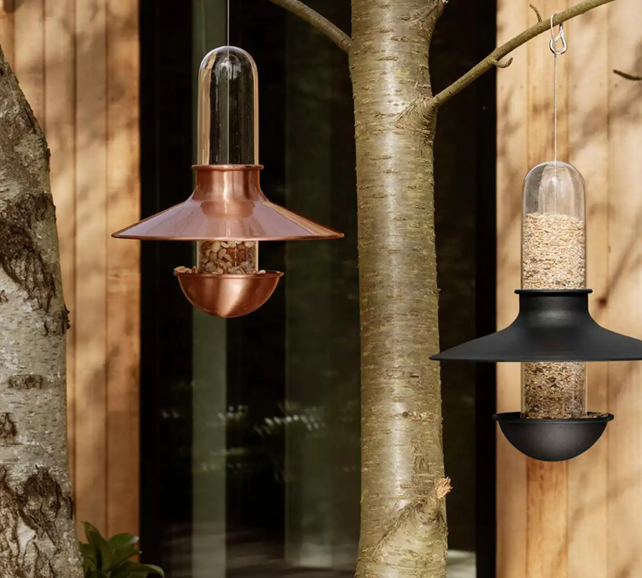 DE LUXE BIRDFEEDER - COPPER