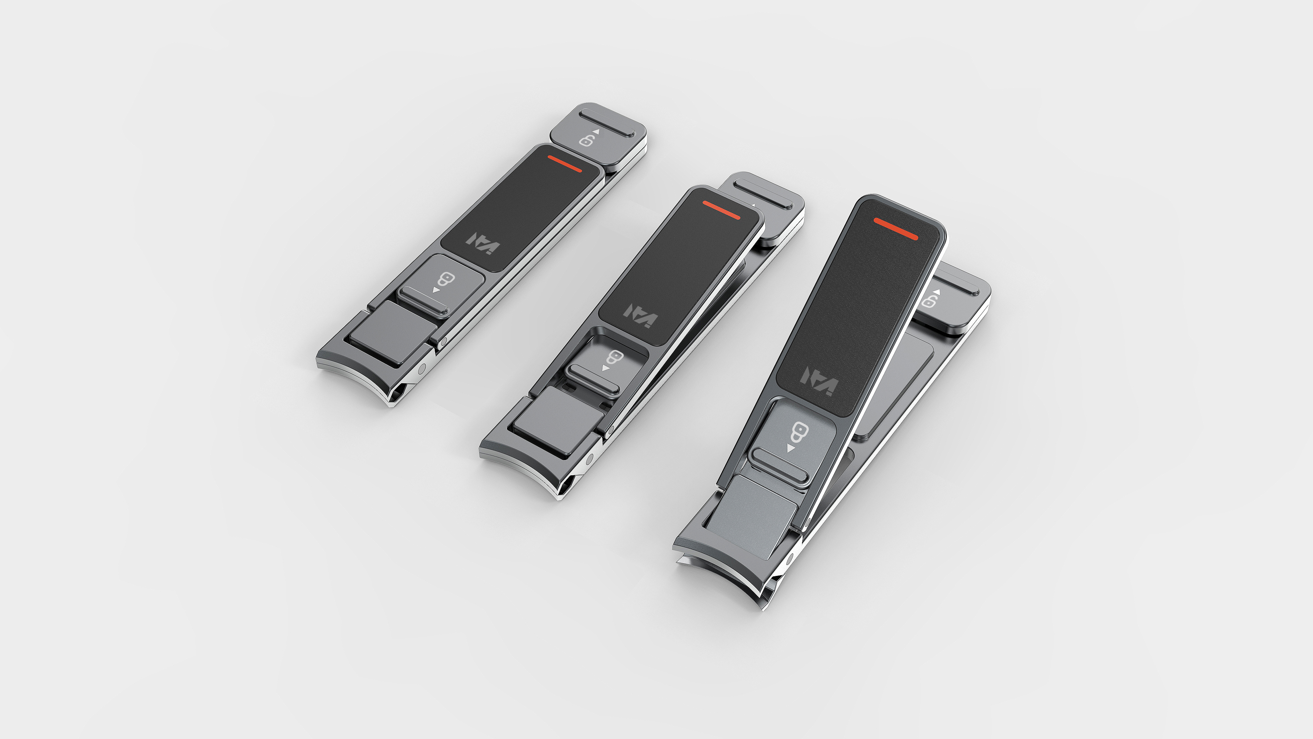 Ultra-thin antibacterial nail clippers
