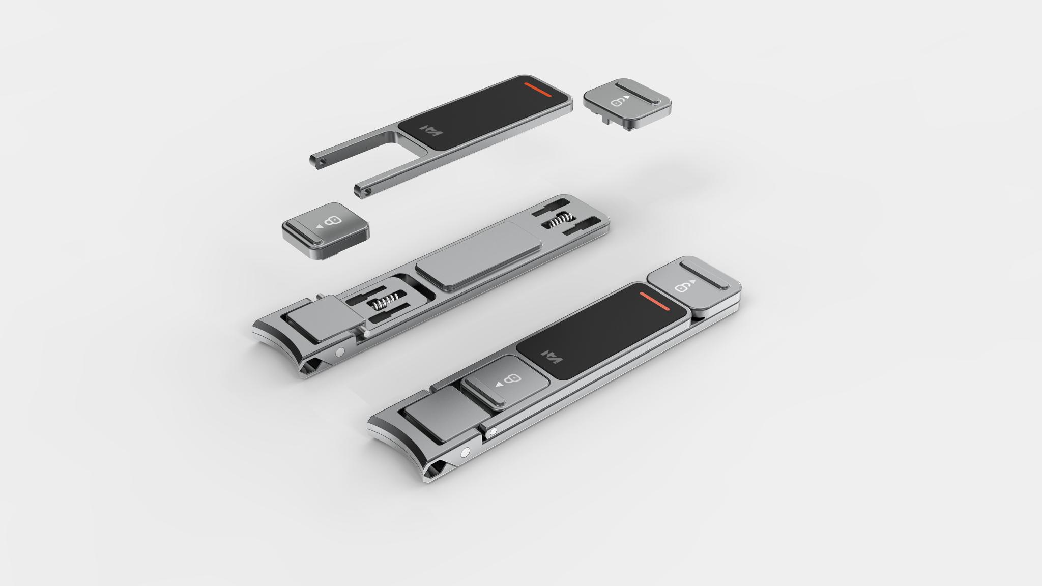Ultra-thin antibacterial nail clippers