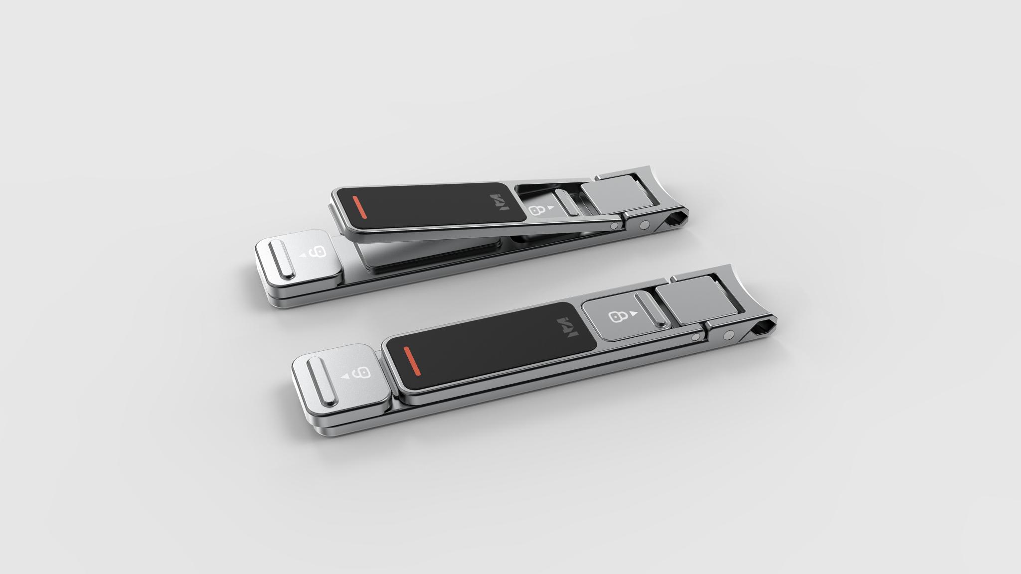 Ultra-thin antibacterial nail clippers