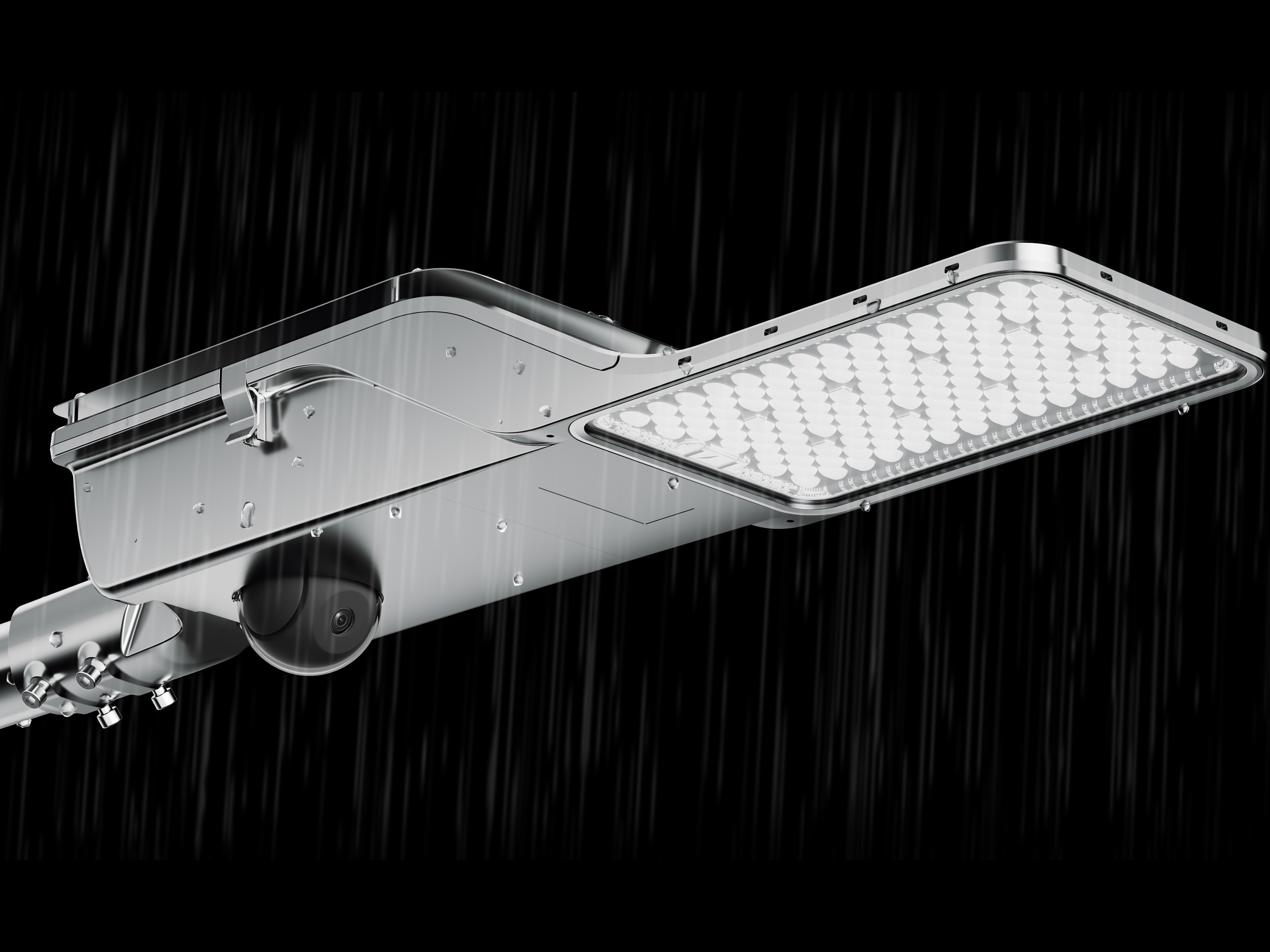 LED energy storage roadway lighting