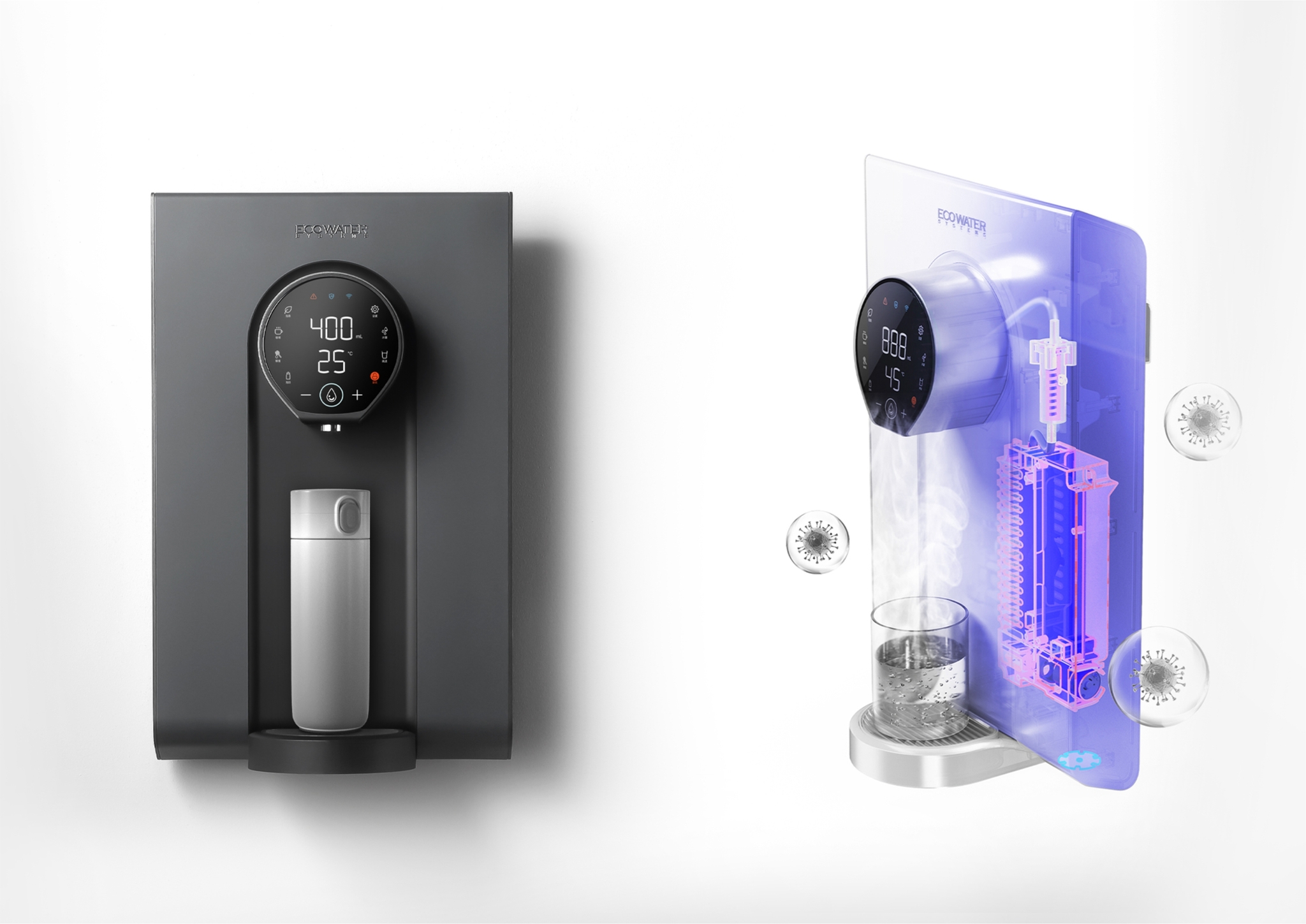 Cloud Diamond series wall mounted heating dispense