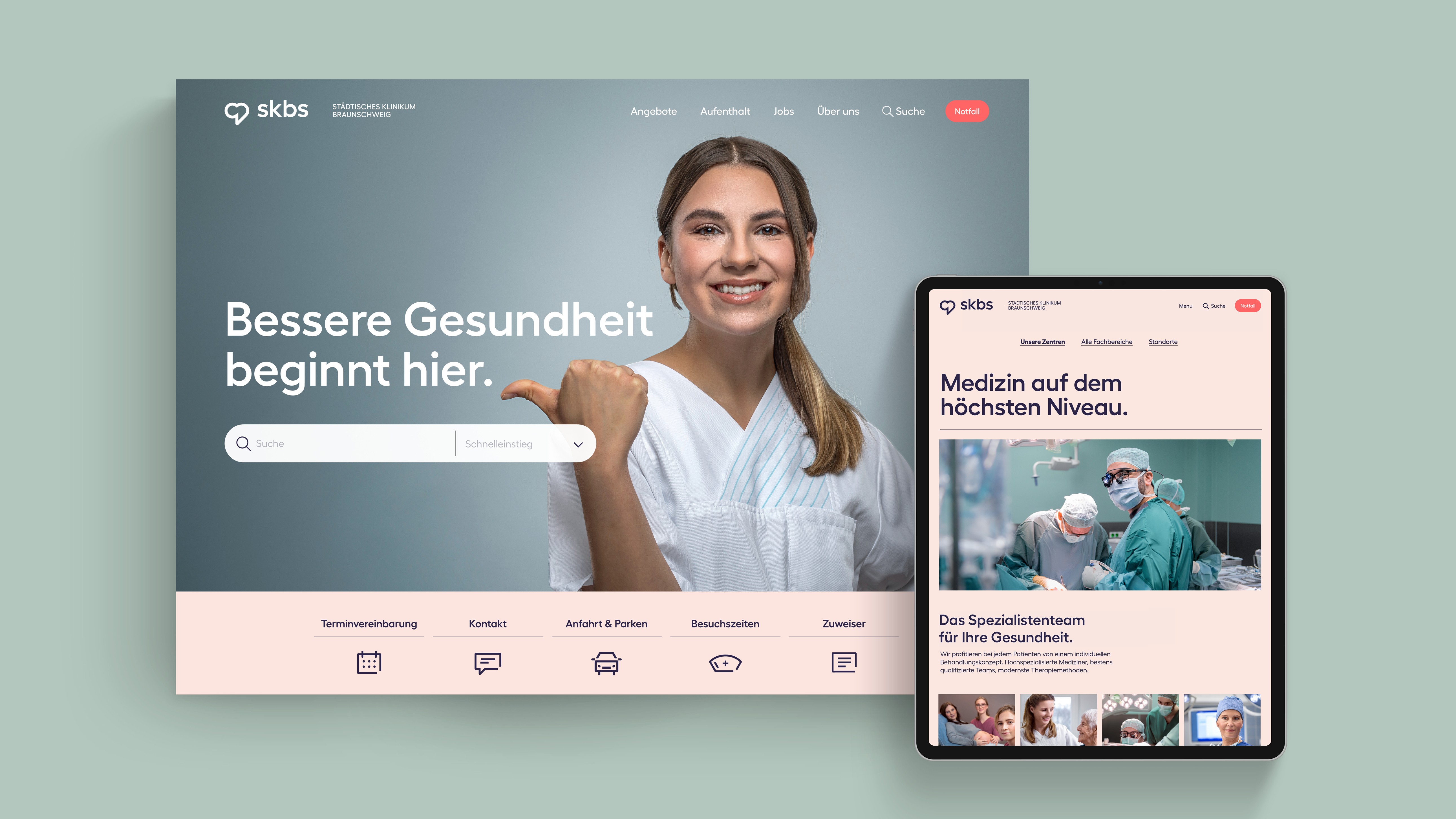 Relaunch for Städtisches Klinikum Braunschweig