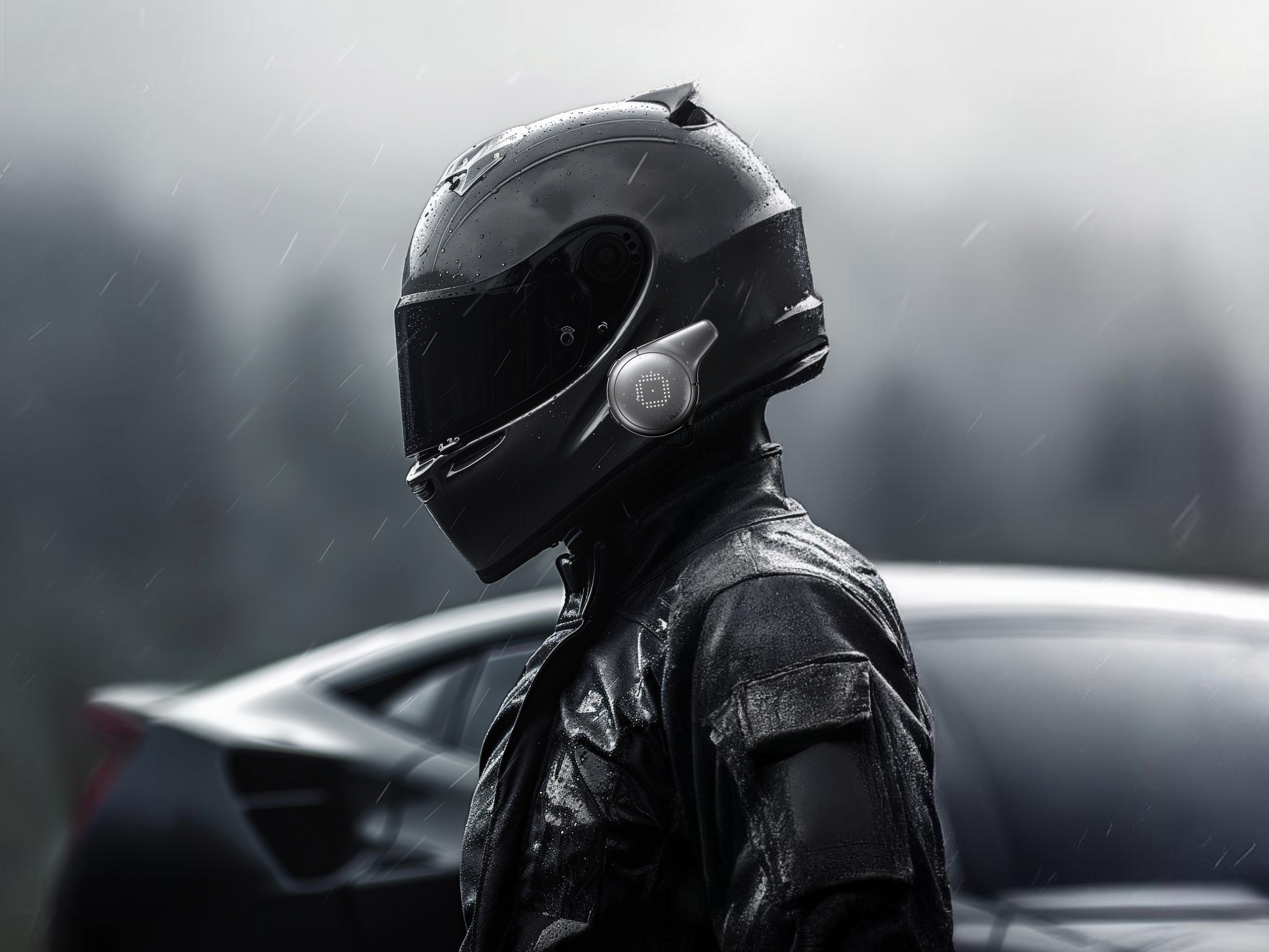 BEEBEST Q - Motorcycle MESH Communication Headset