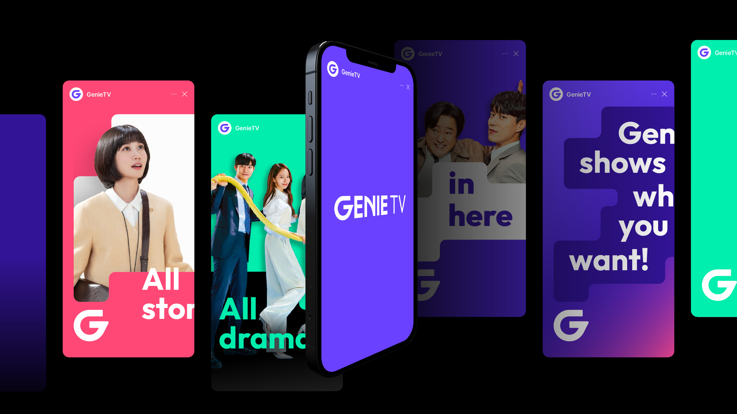 Genie TV Brand Identity Design