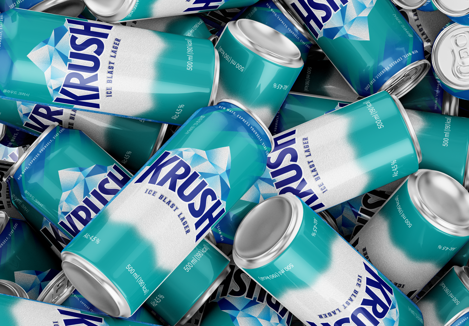 New beer brand KRUSH