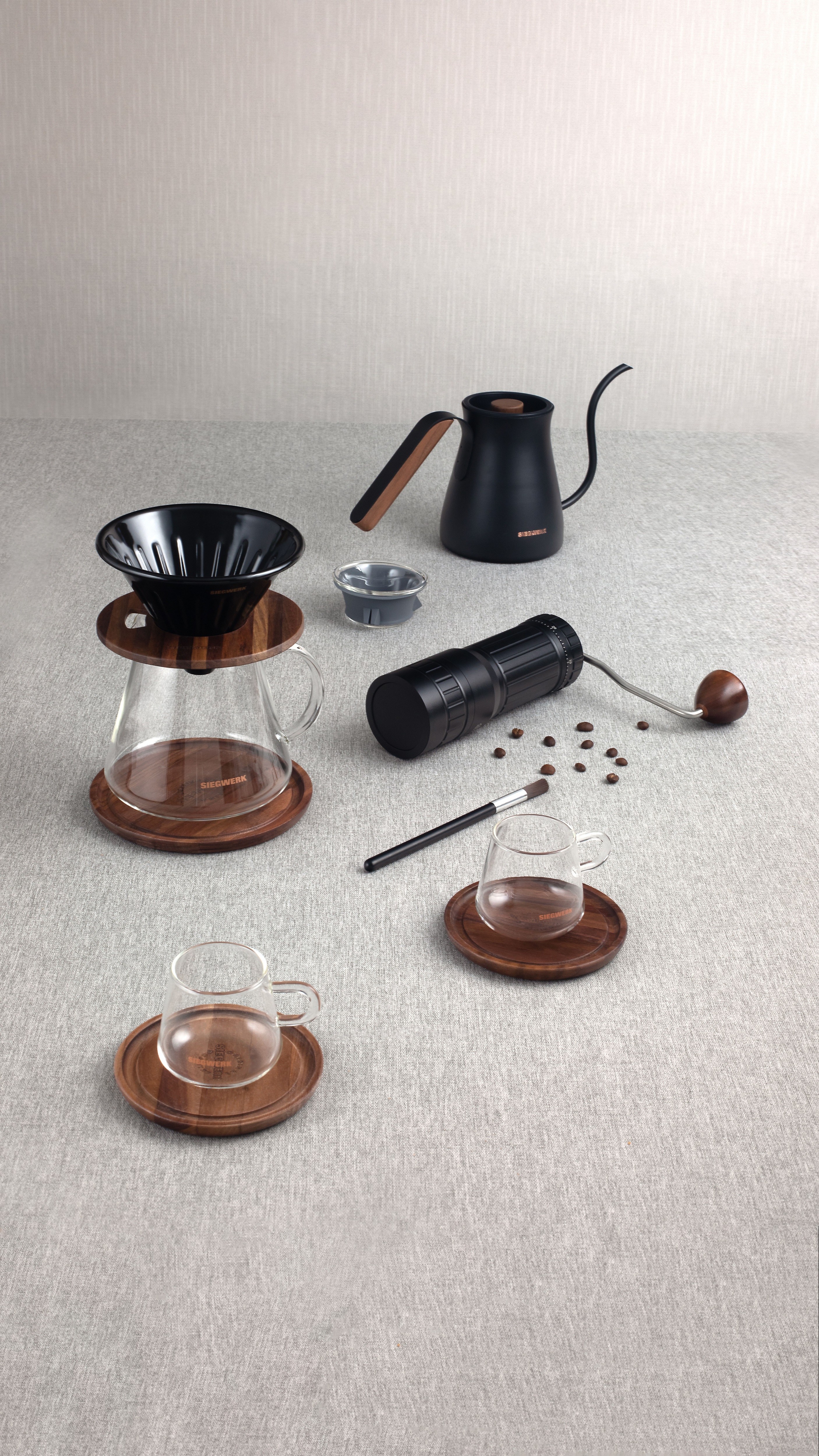 Siegwerk pour-over coffee set