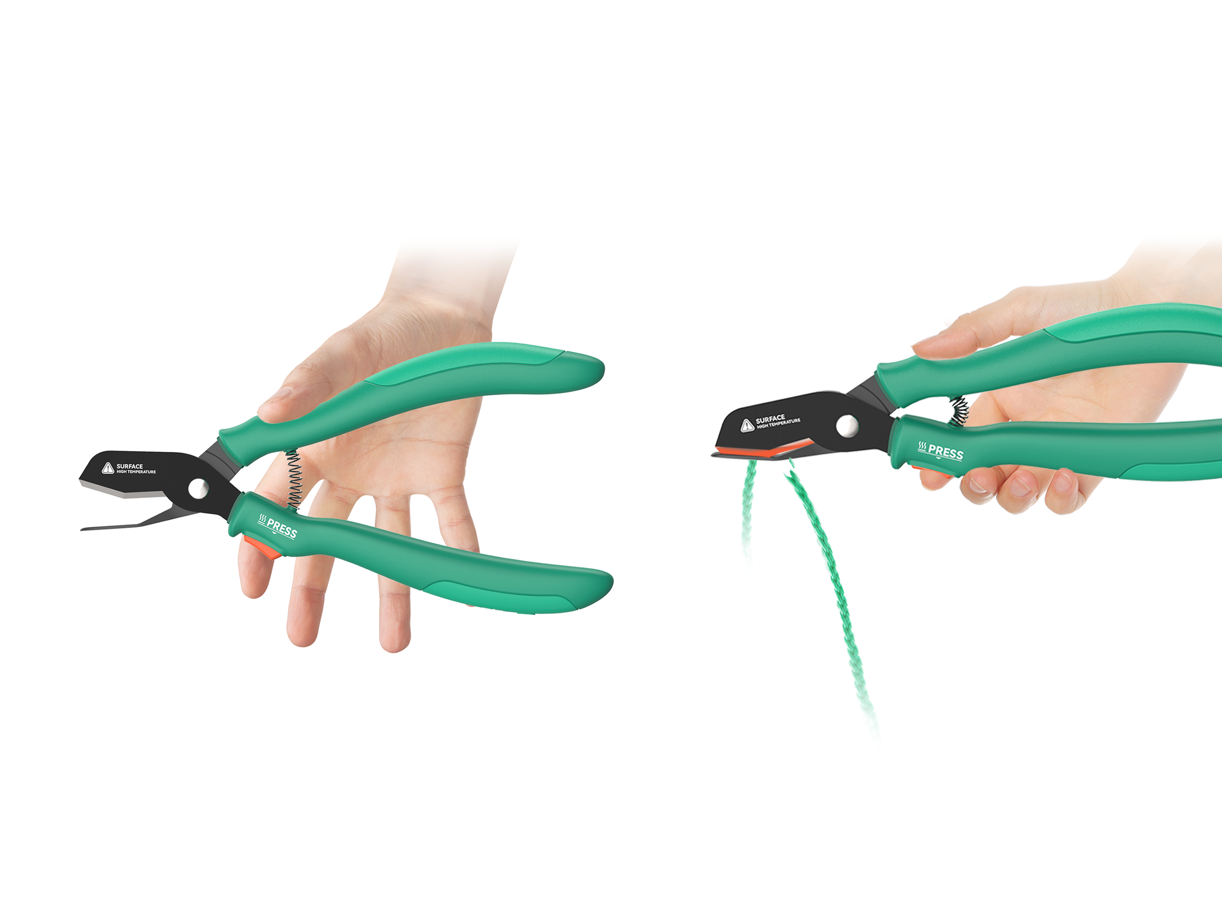 HOT-MELT RELIEF SCISSORS