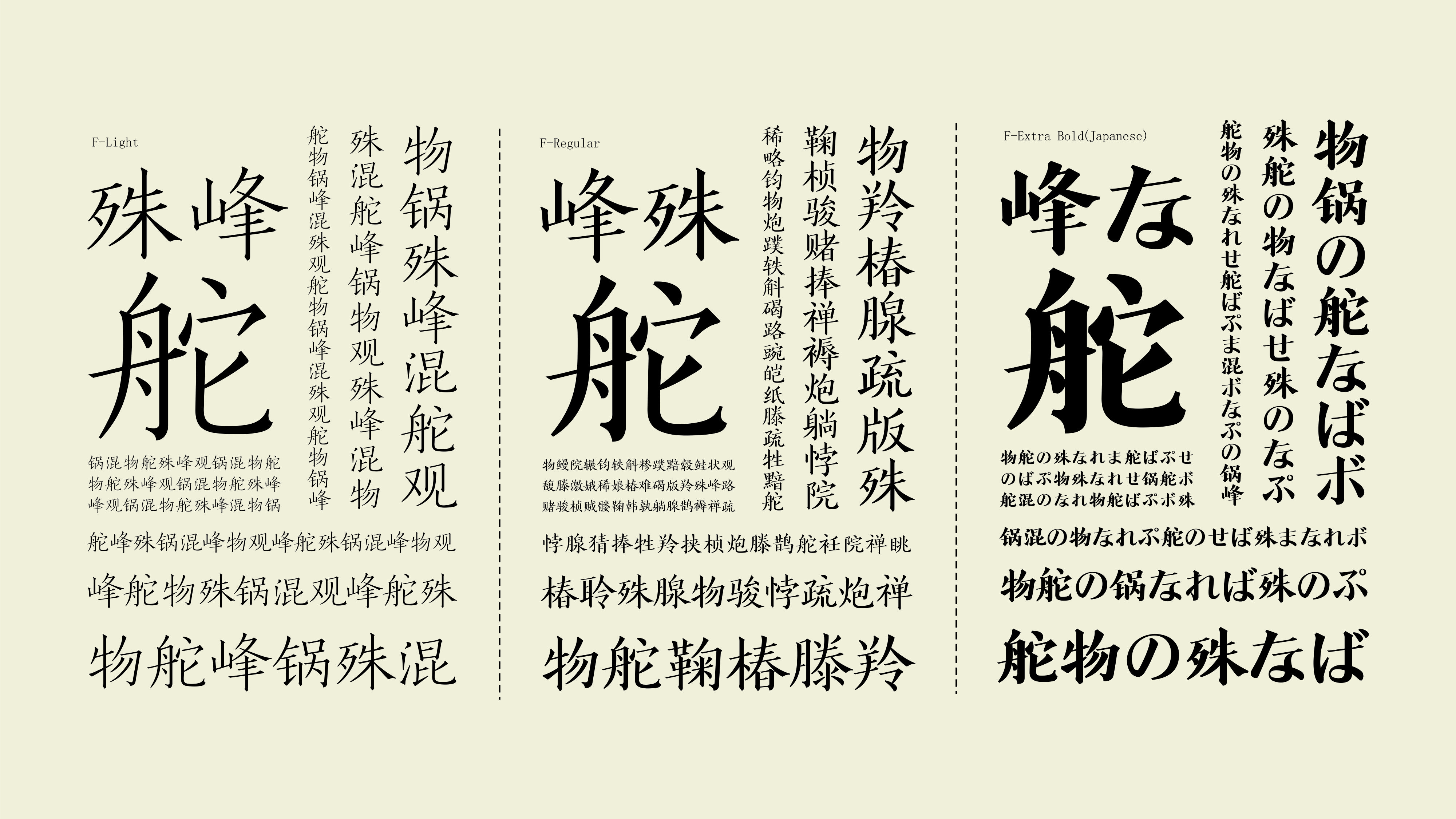 Chinese Type - Huathink Type Series