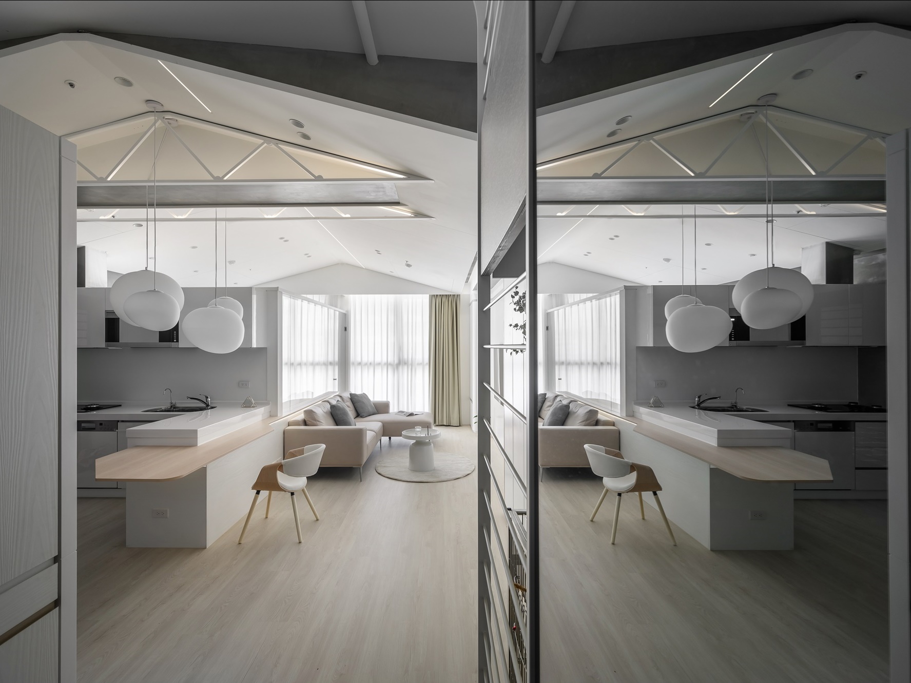 The co-living residence of parrot–human