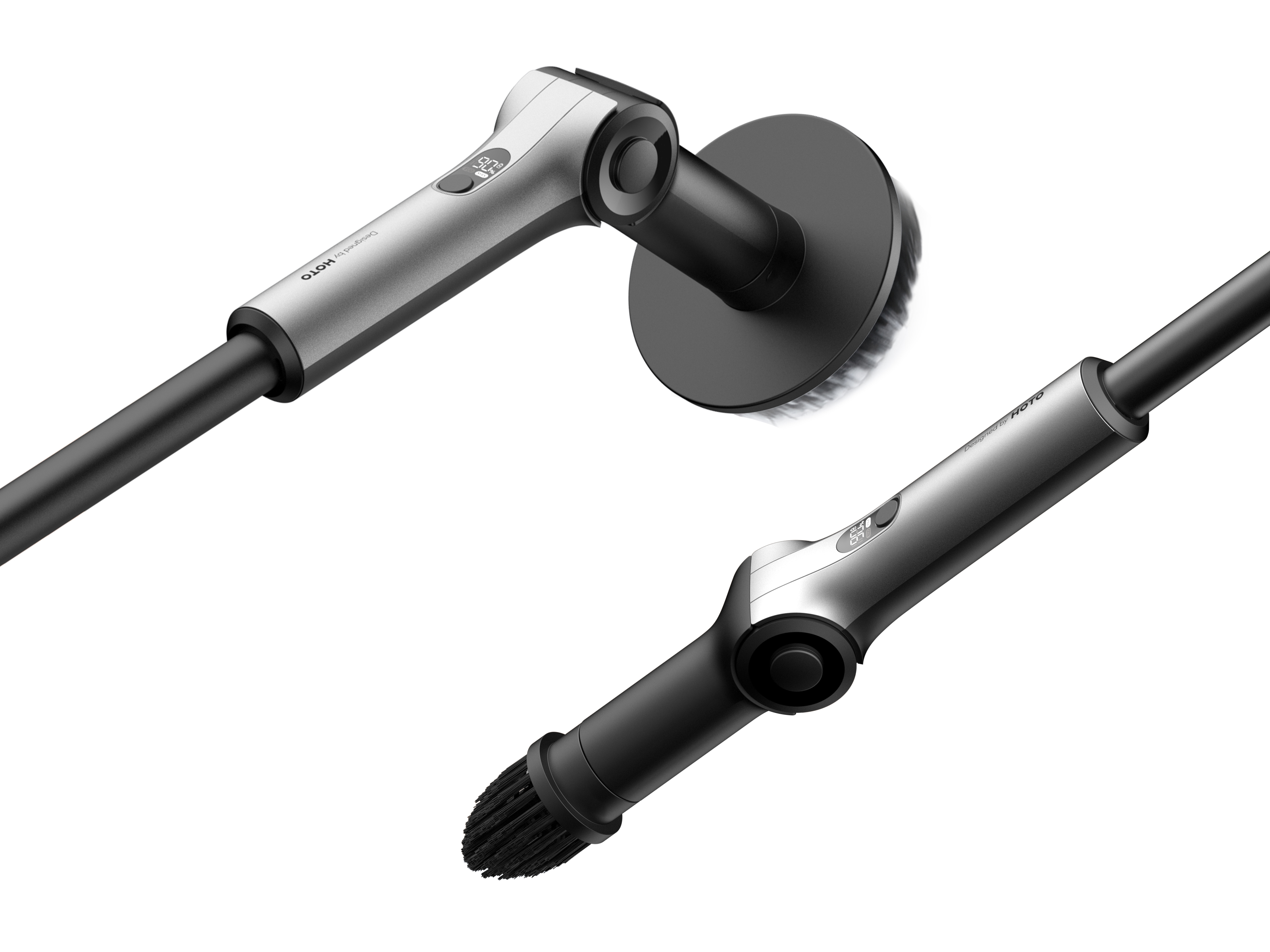 HOTO Flexi™ Cordless Spin Scrubber