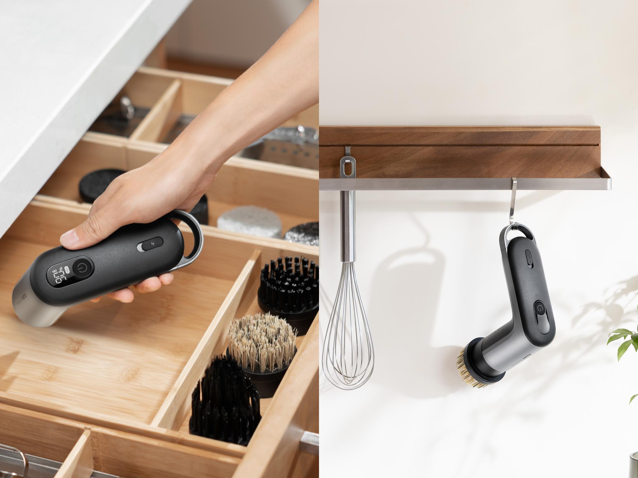 HOTO Grip Cordless Spin Scrubber