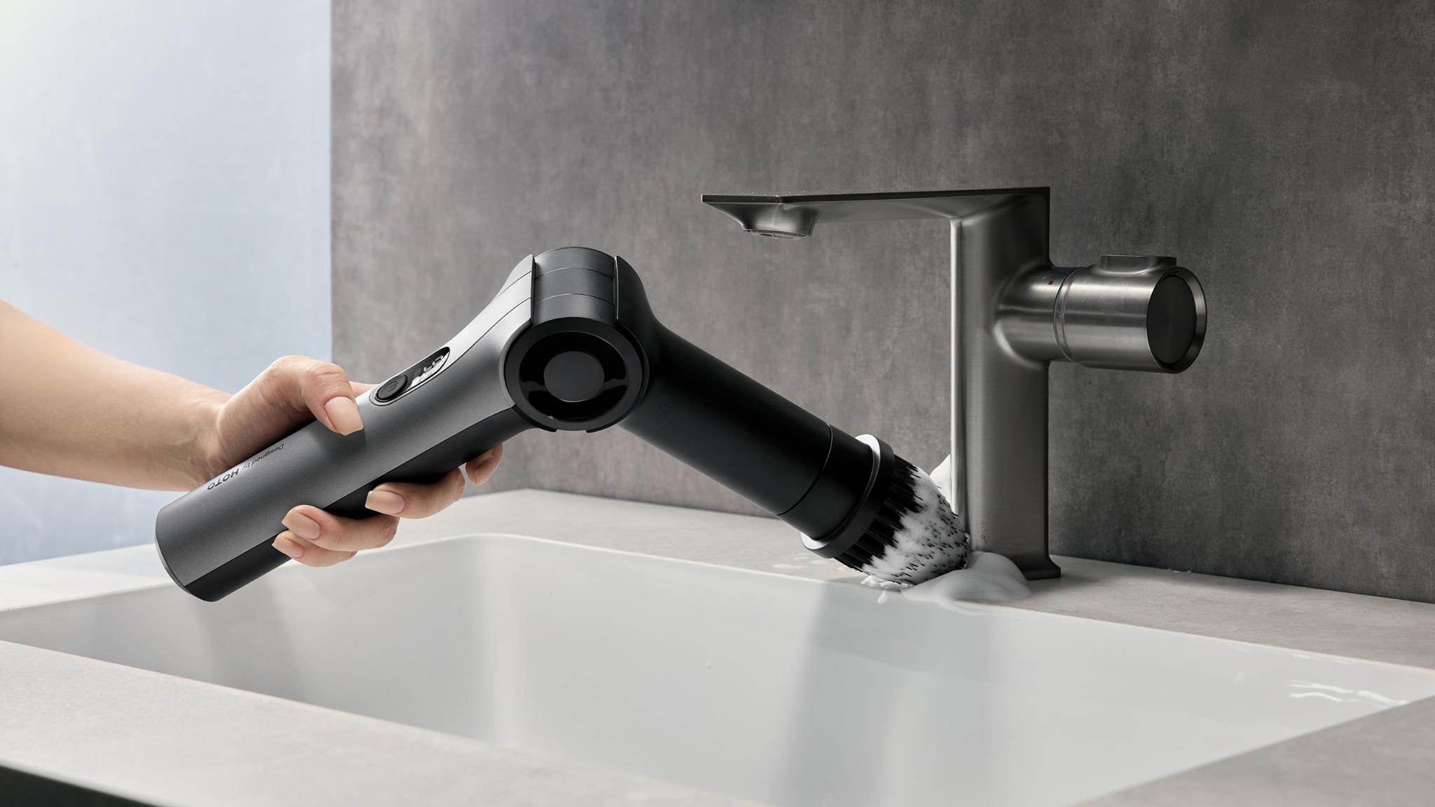 HOTO Flexi™ Cordless Spin Scrubber