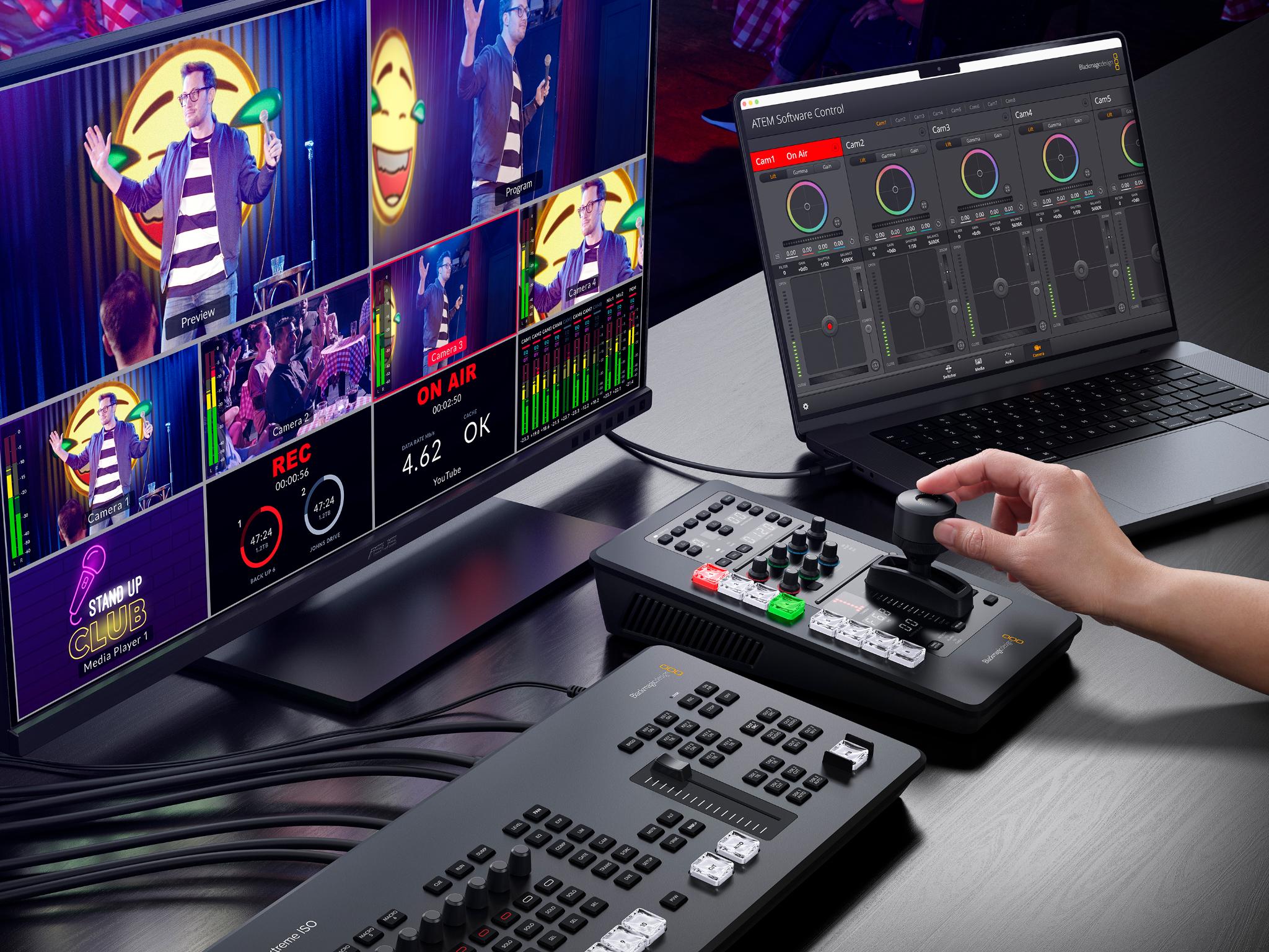 Blackmagic ATEM Micro Camera Panel