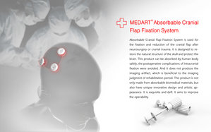 MEDART® Absorbable Cranial Flap Fixation System