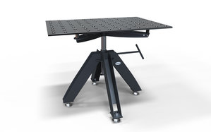 Siegmund Height Adjustable Rotating Table Fixed