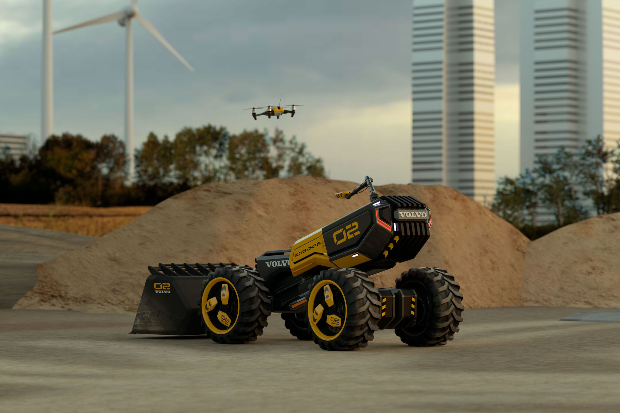 Volvo Concept Wheel Loader ZEUX