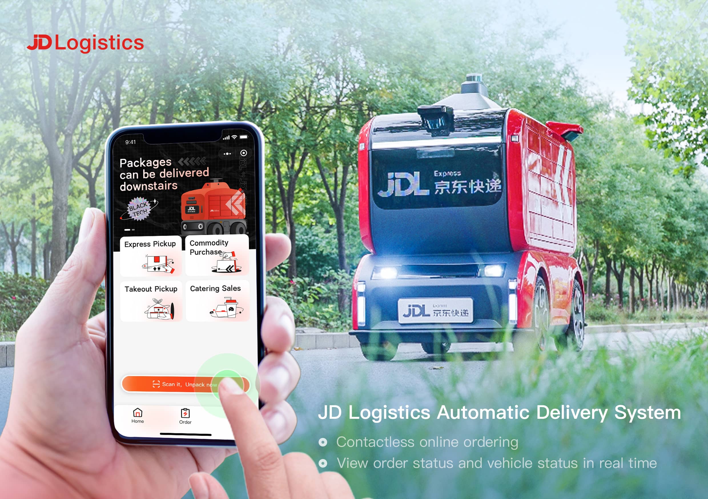 Logistics Autonomous Delivery System