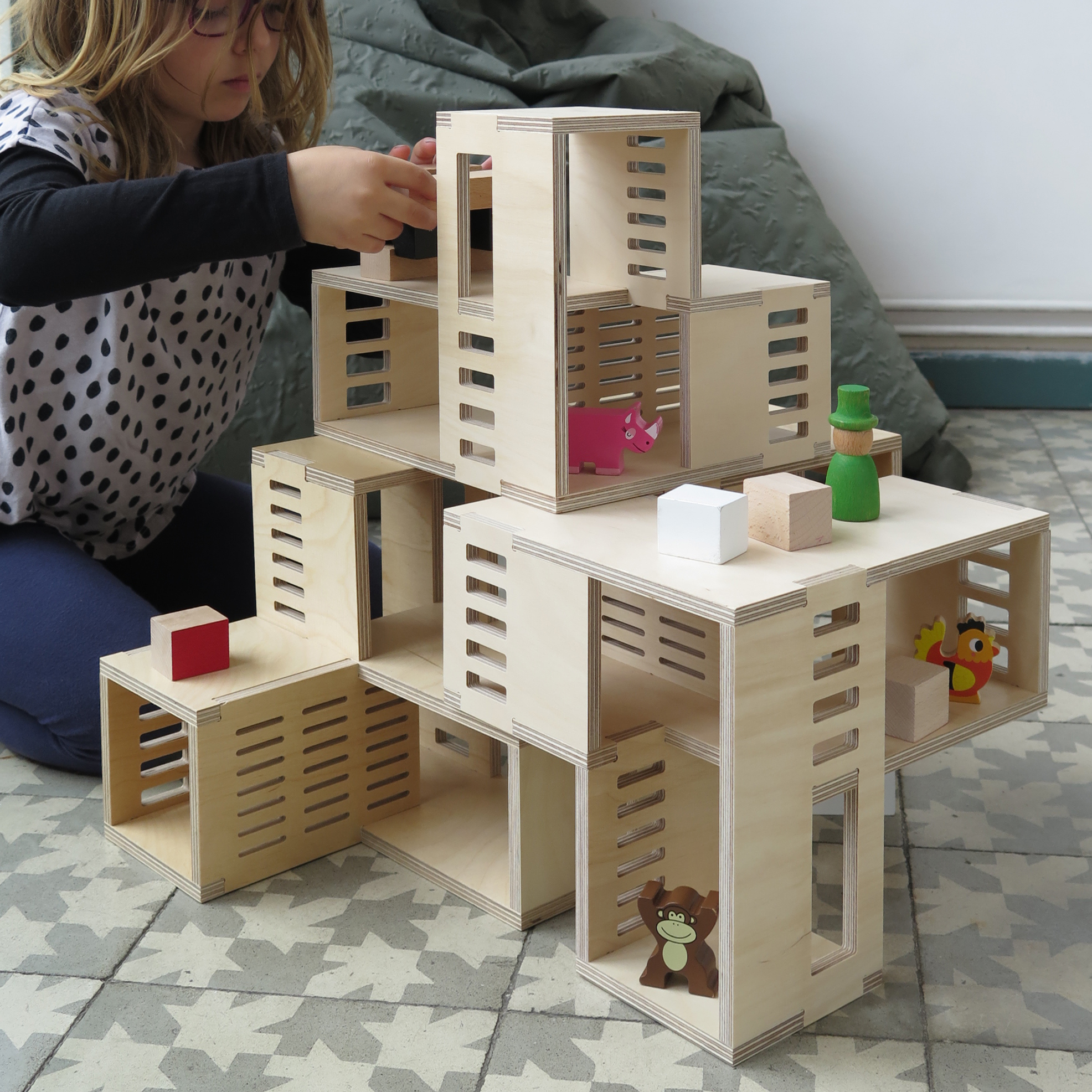 U-01 - modular toy building