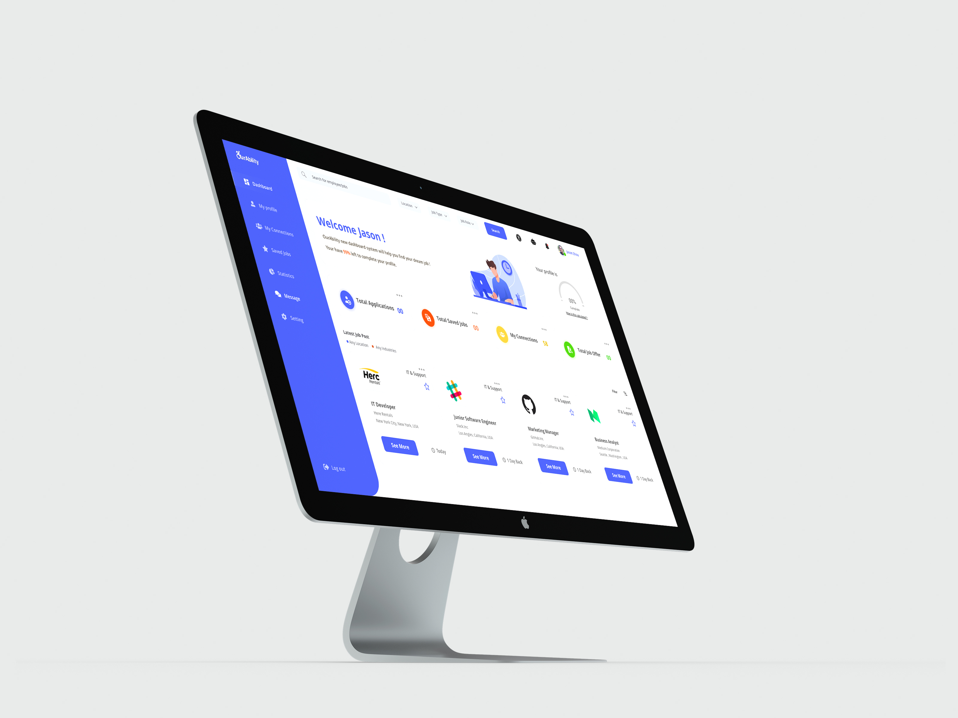 OurAbility Connect Dashboard