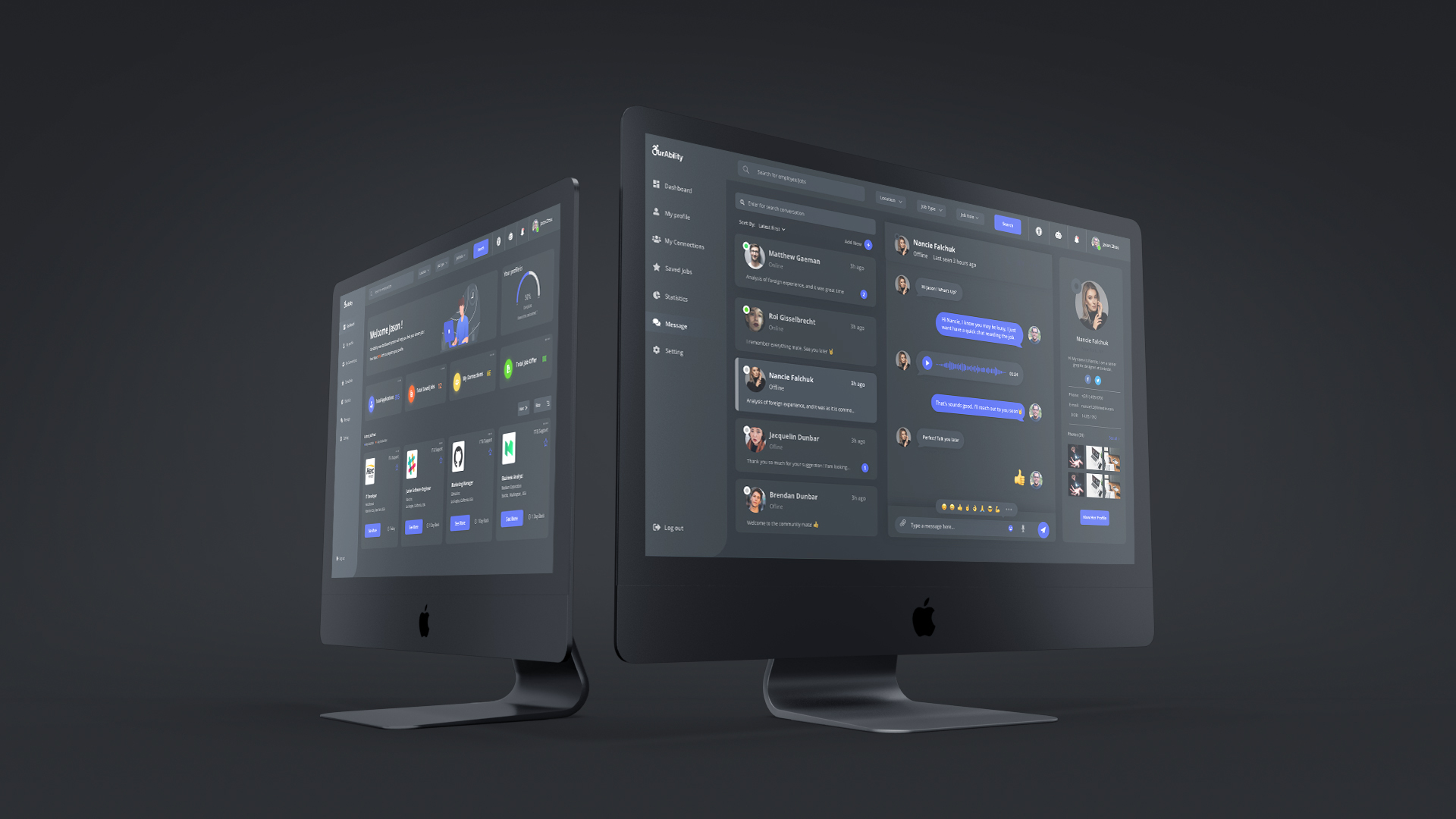 OurAbility Connect Dashboard
