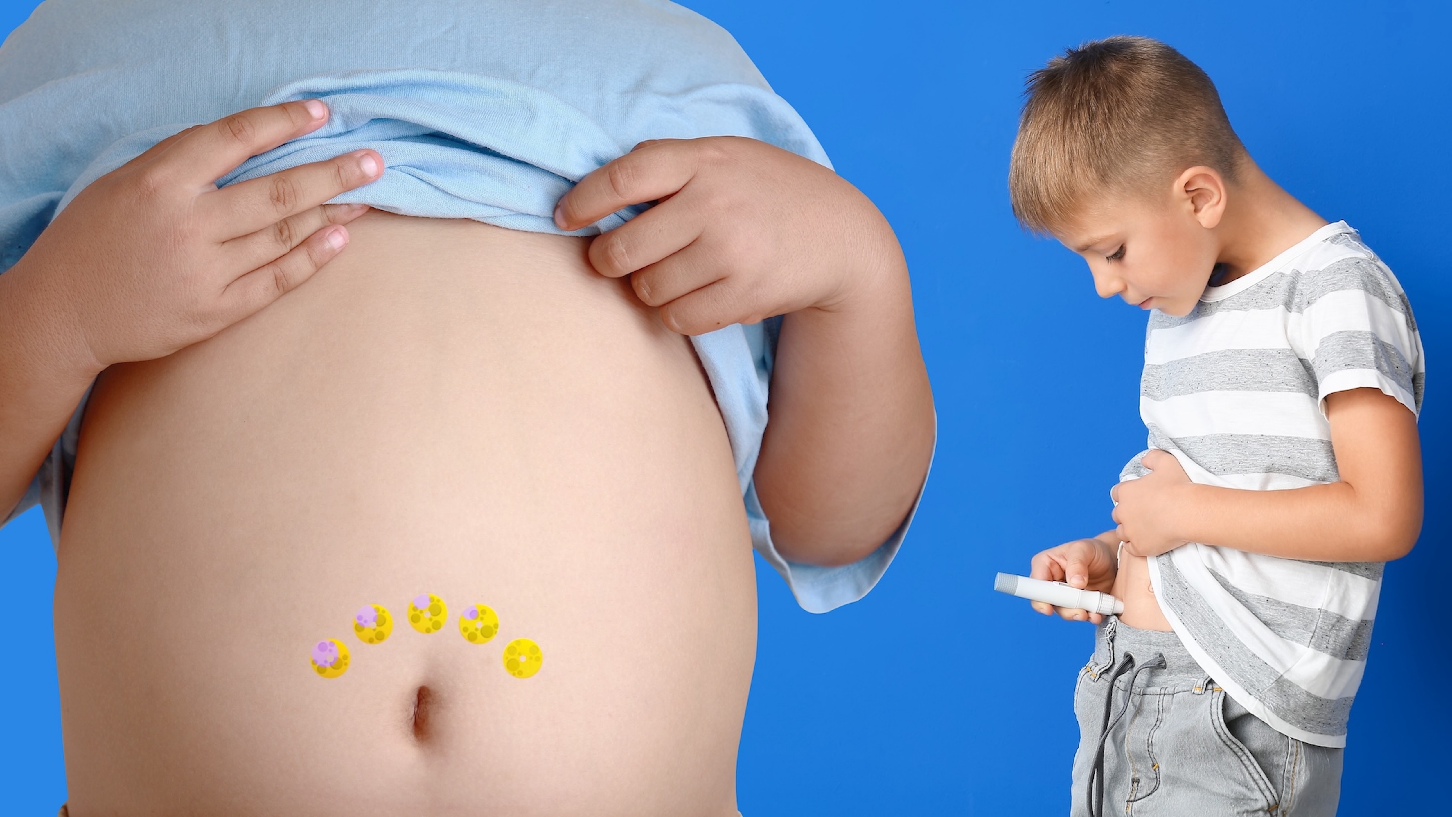 Luna phase stamp insulin pen injection