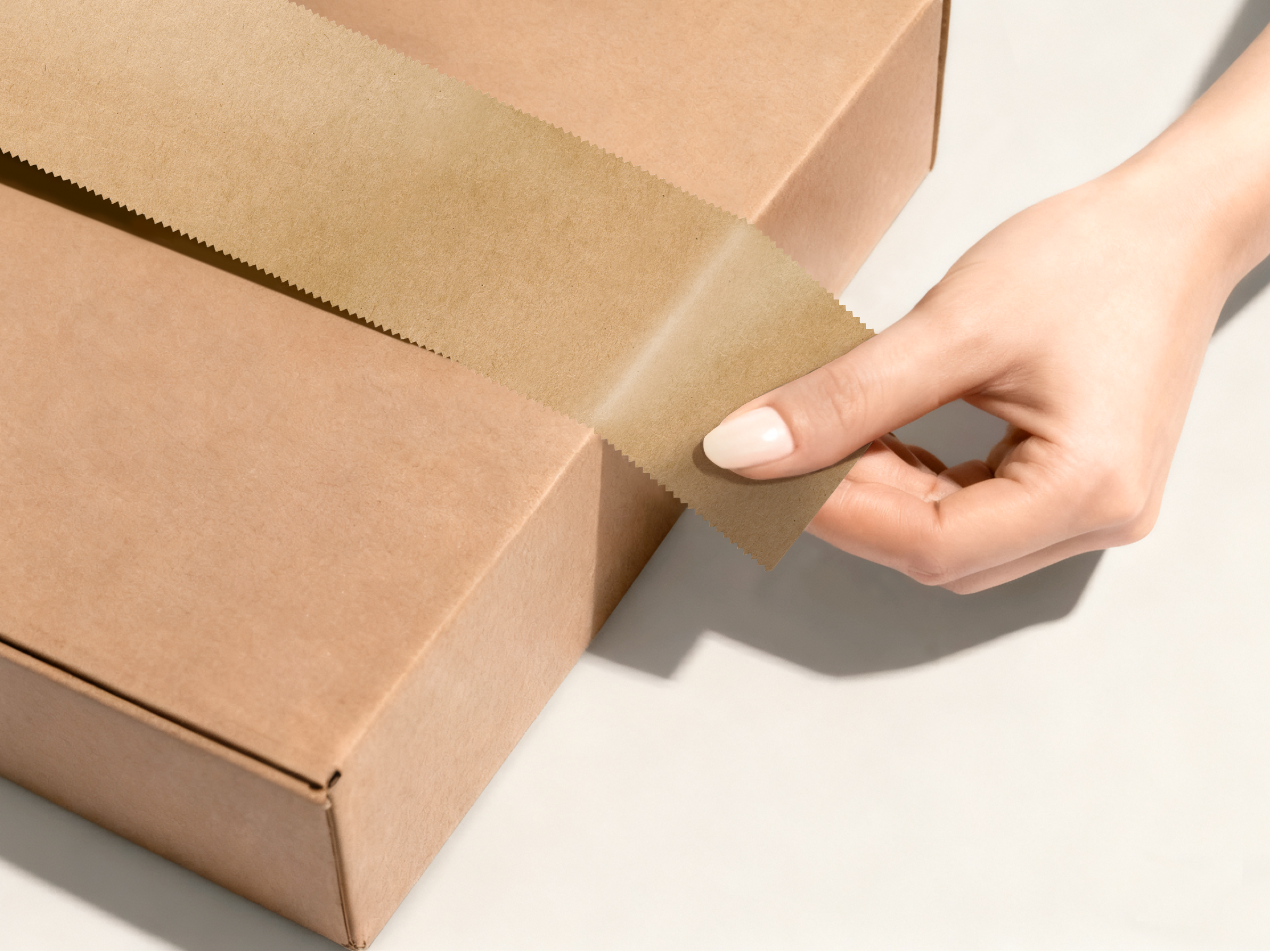 Serrated Tearable Paper Tape