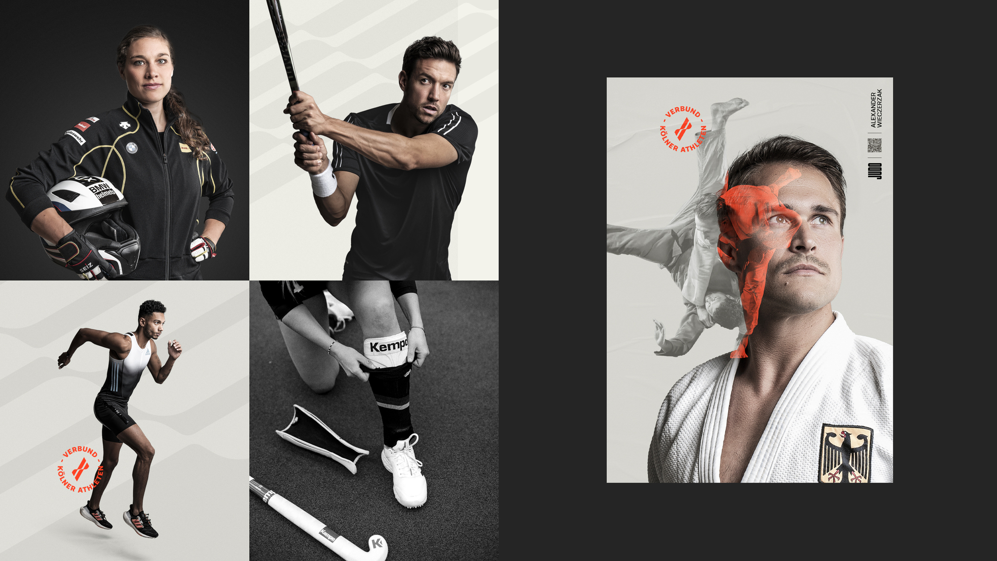 Brand identity for the Verbund Kölner Athleten