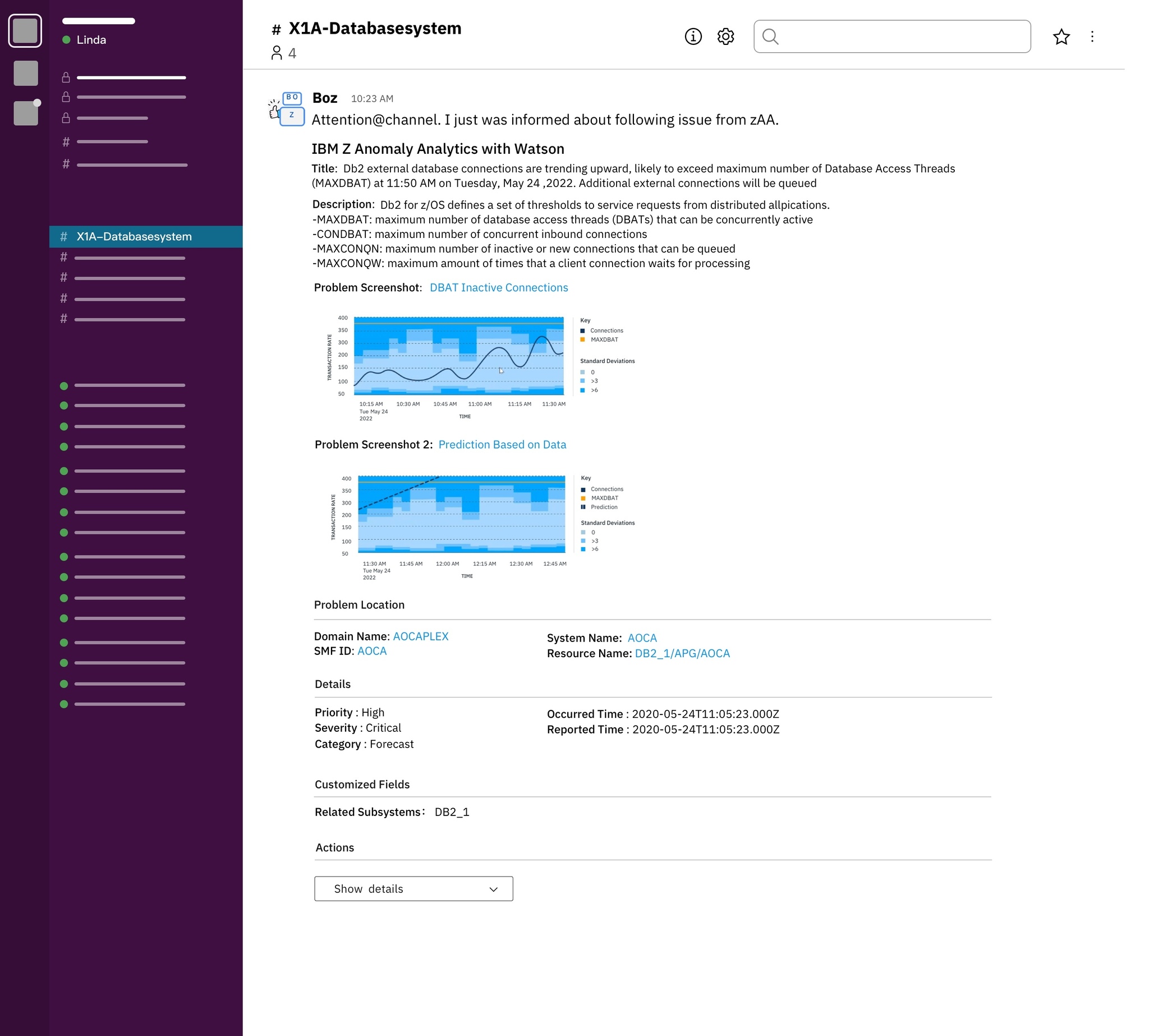 IBM zAIOps Platform