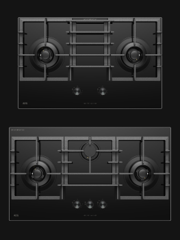 AEG 7000 Series Built-in gas hobs with StepPower