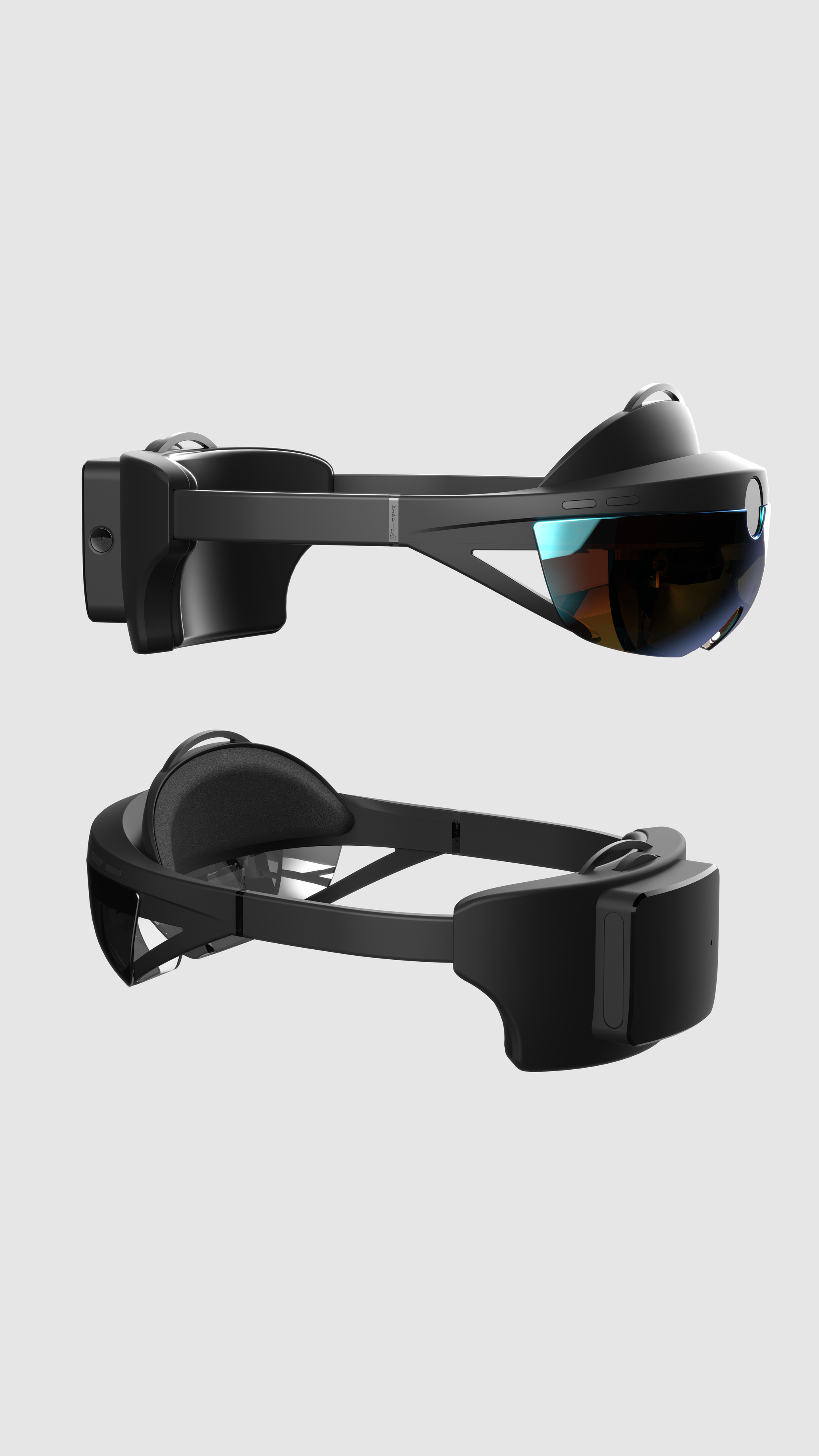 Head-mounted rescue survey infrared camera