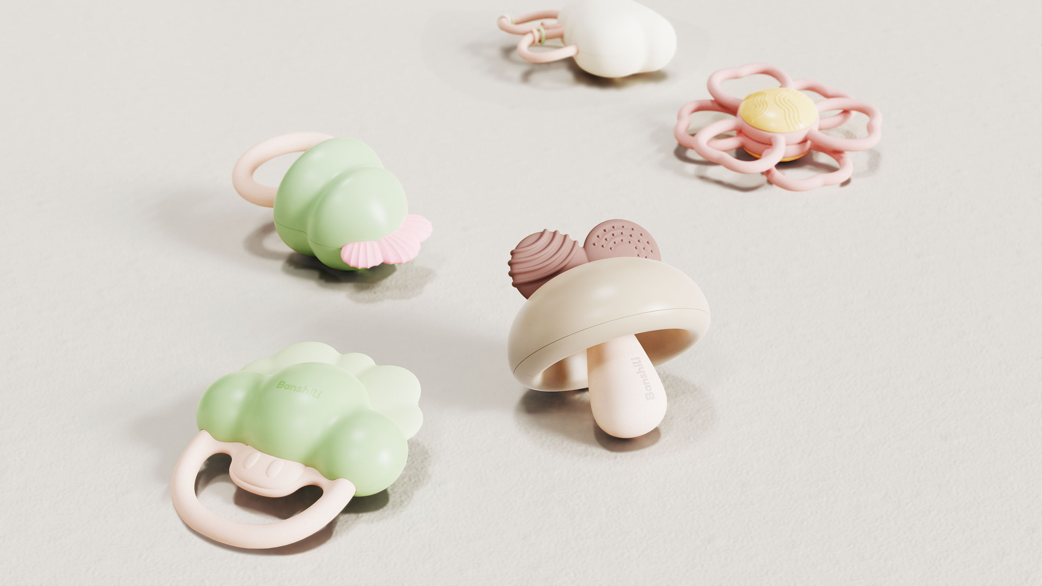 Banshili Baby Teether Family