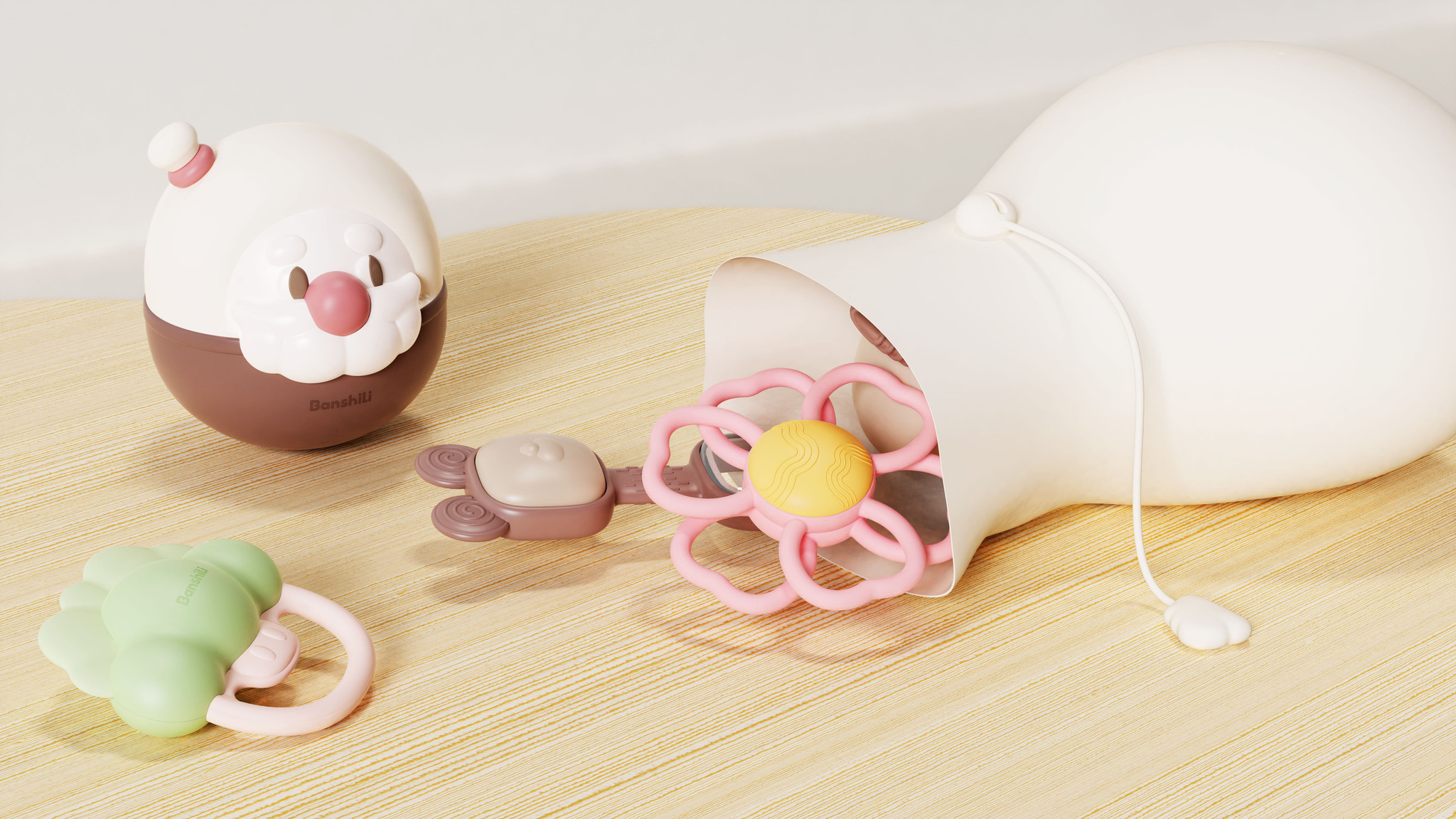 Banshili Baby Teether Family